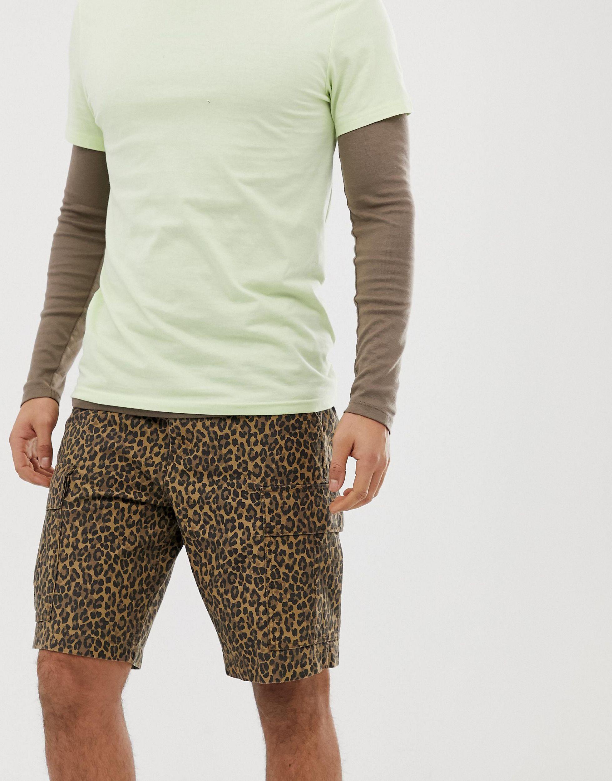 Levi's Cheetah Print Cargo in Natural for Men |