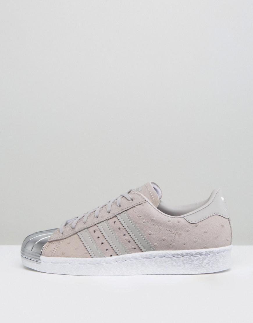 adidas superstar silver toe