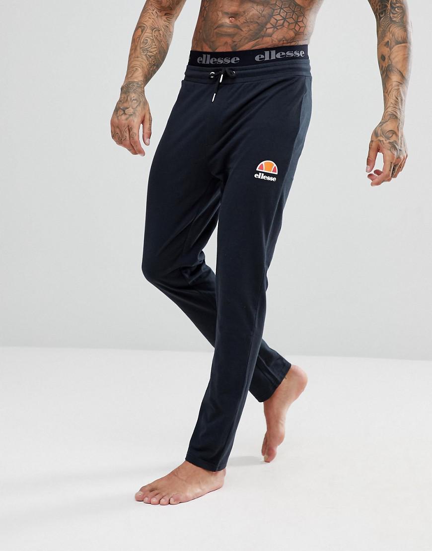 Ellesse Lounge Joggers With Small Logo In Black for Men - Lyst