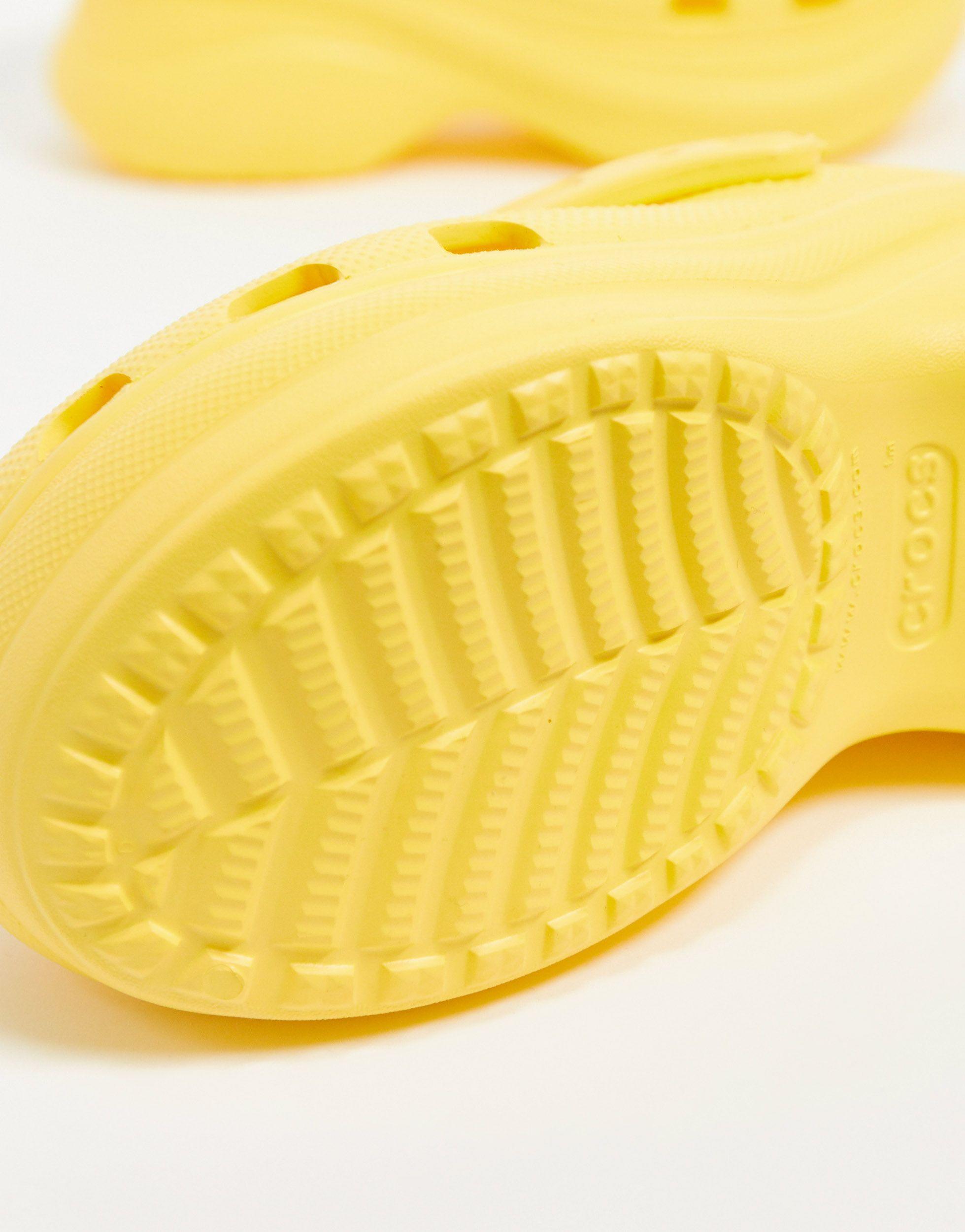 yellow bae crocs