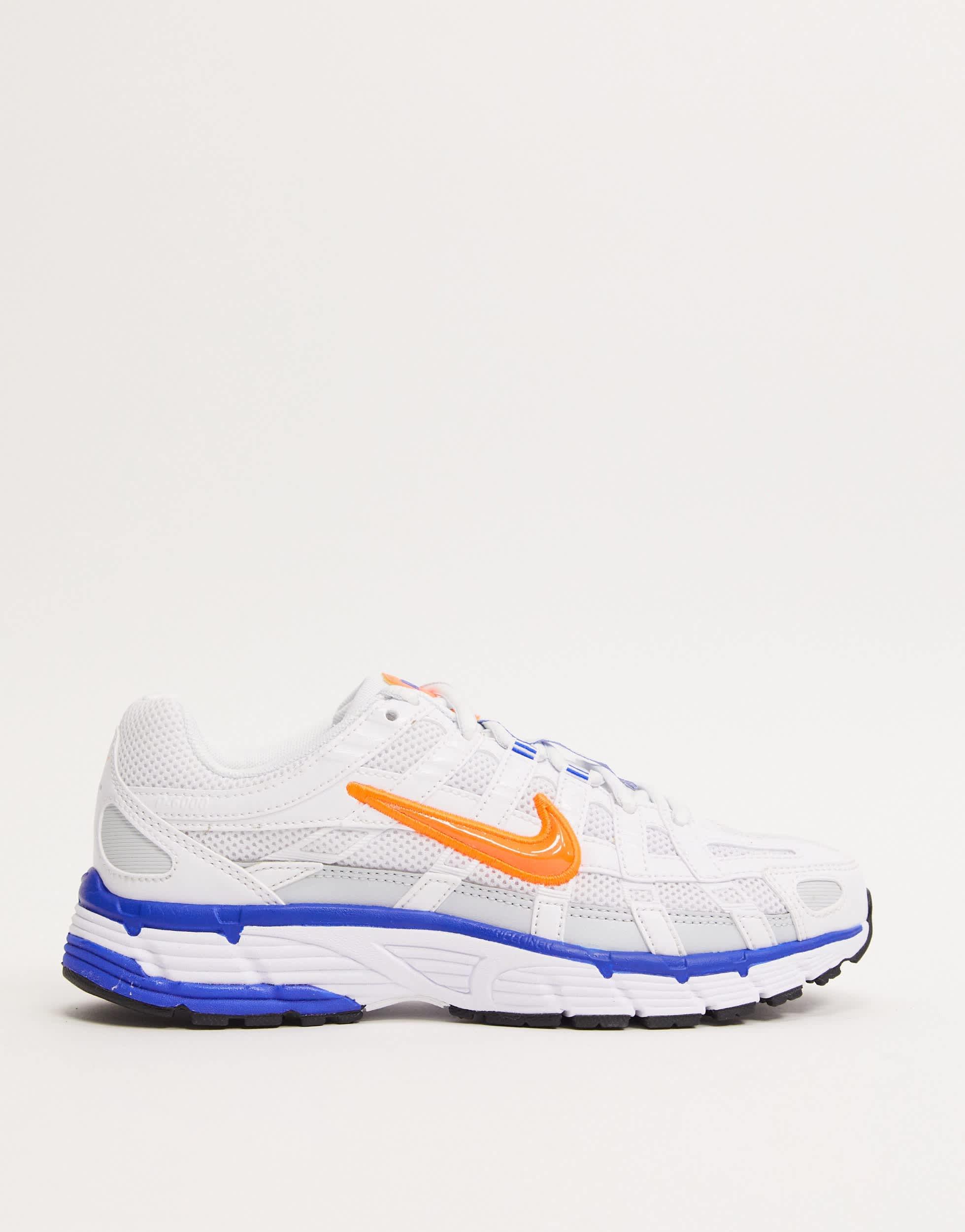 Nike blanche orange et undefined bleu