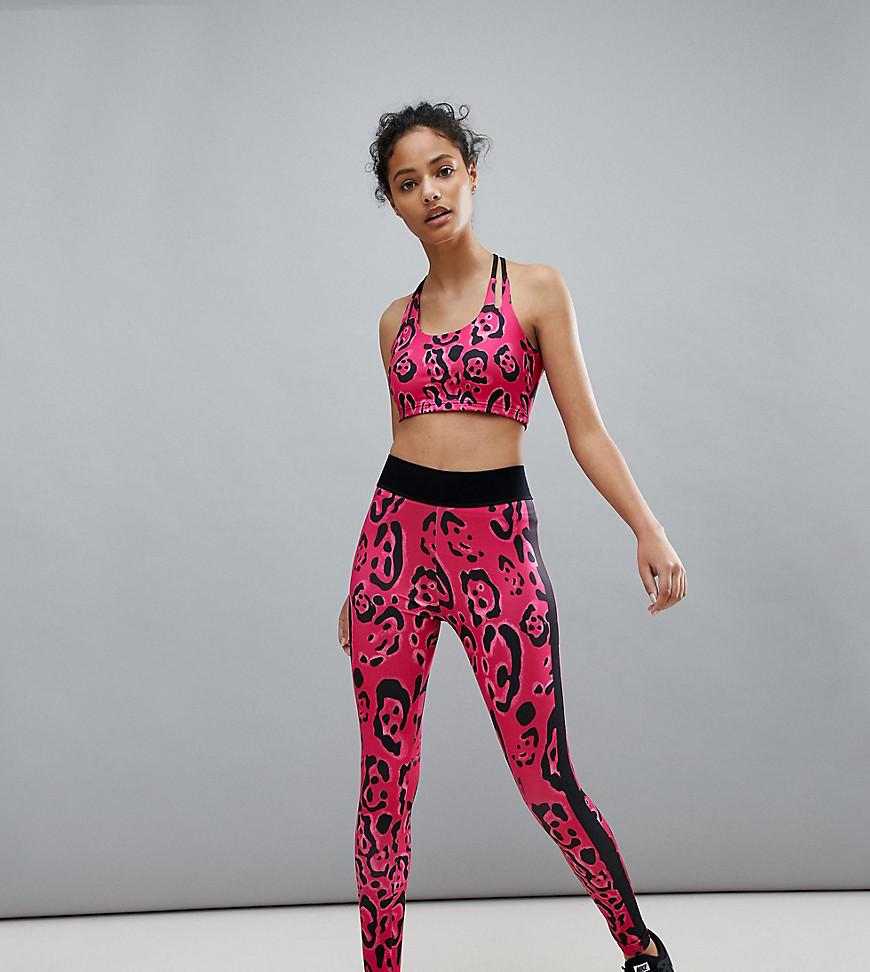leopard print sport leggings
