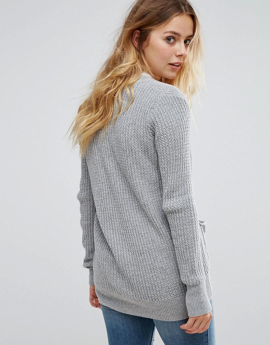 Hollister Cotton Boyfriend Cardigan in 