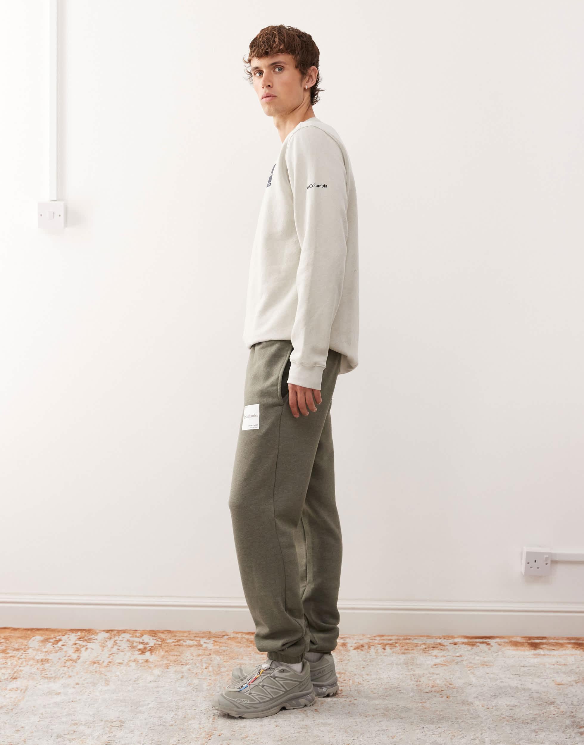 Pantalon Columbia Homme Coton Taille XL Beige, D'occasion Très Bon état