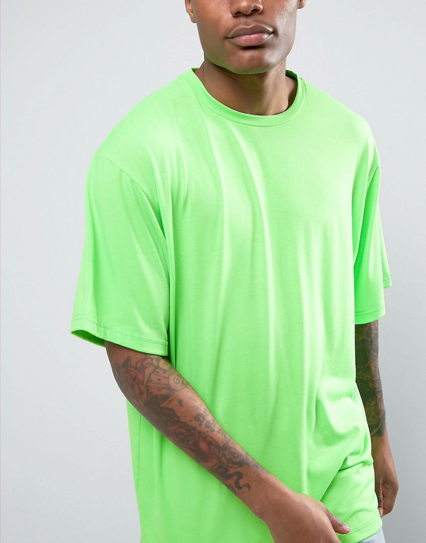 green oversized t shirt