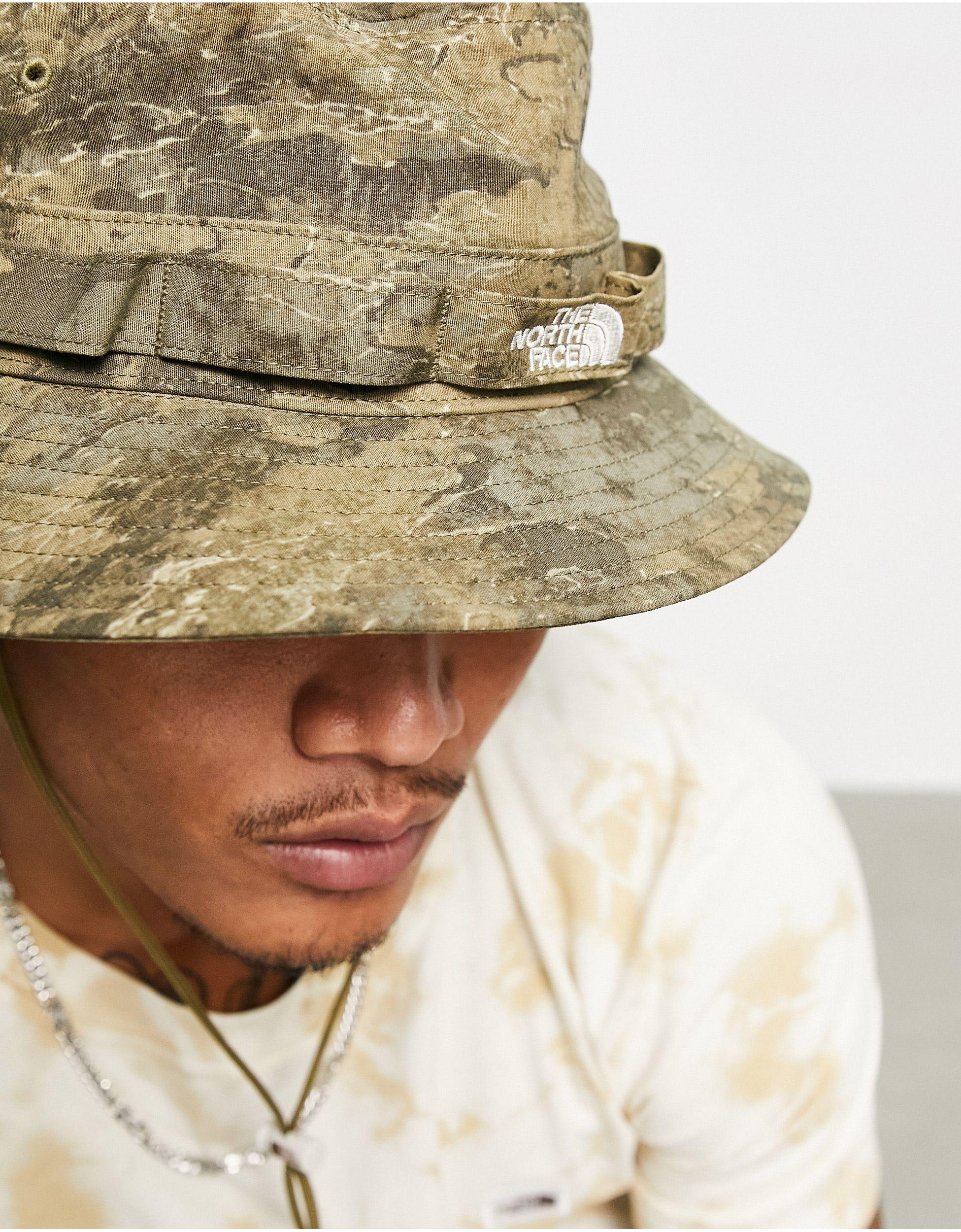 Brimmer Bucket Hat in Green for Men 