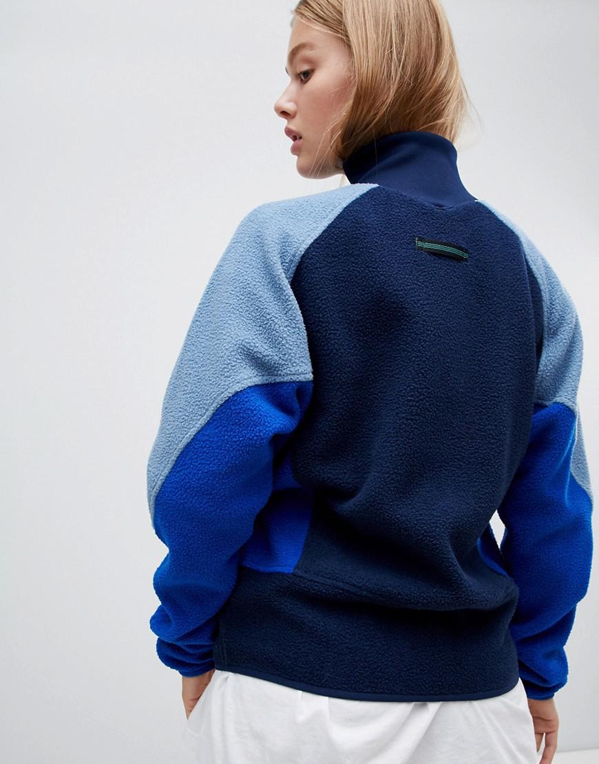 adidas Originals Adidas Eqt Polar Fleece Sweater In Navy in Blue | Lyst  Australia