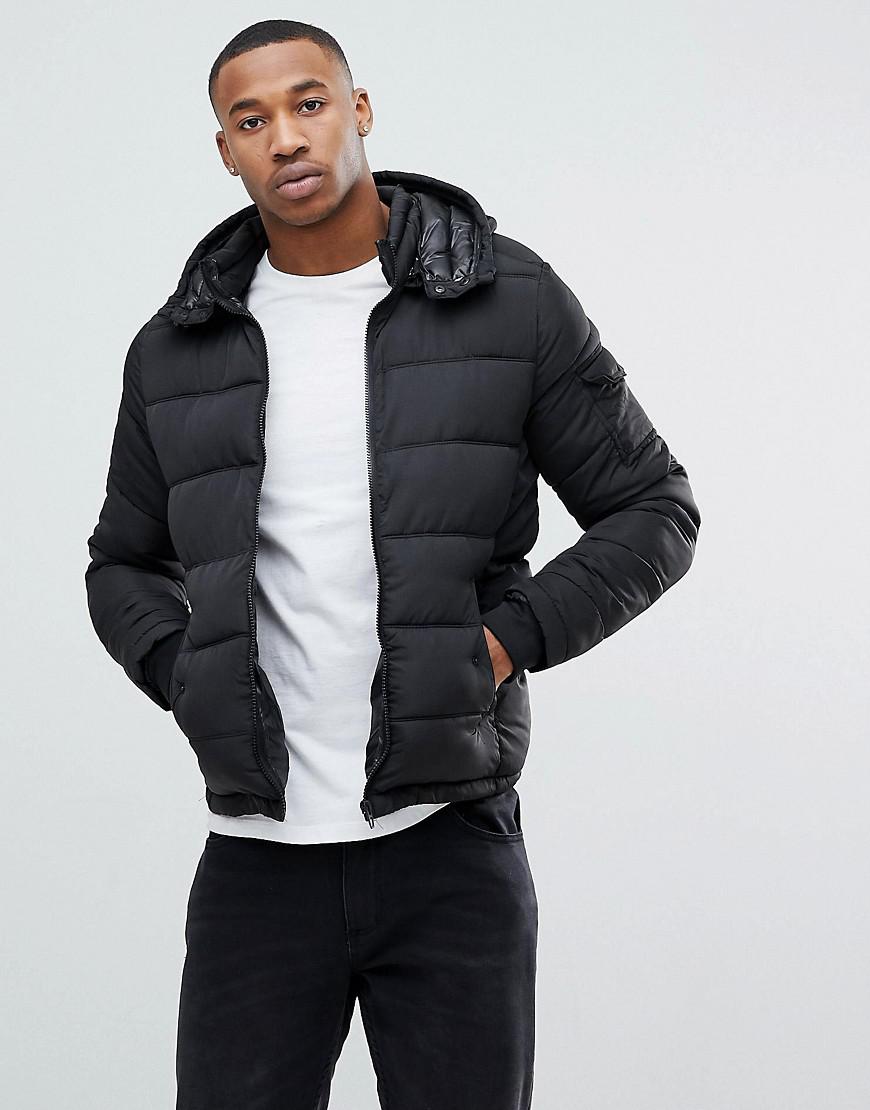 asos bershka puffer jacket