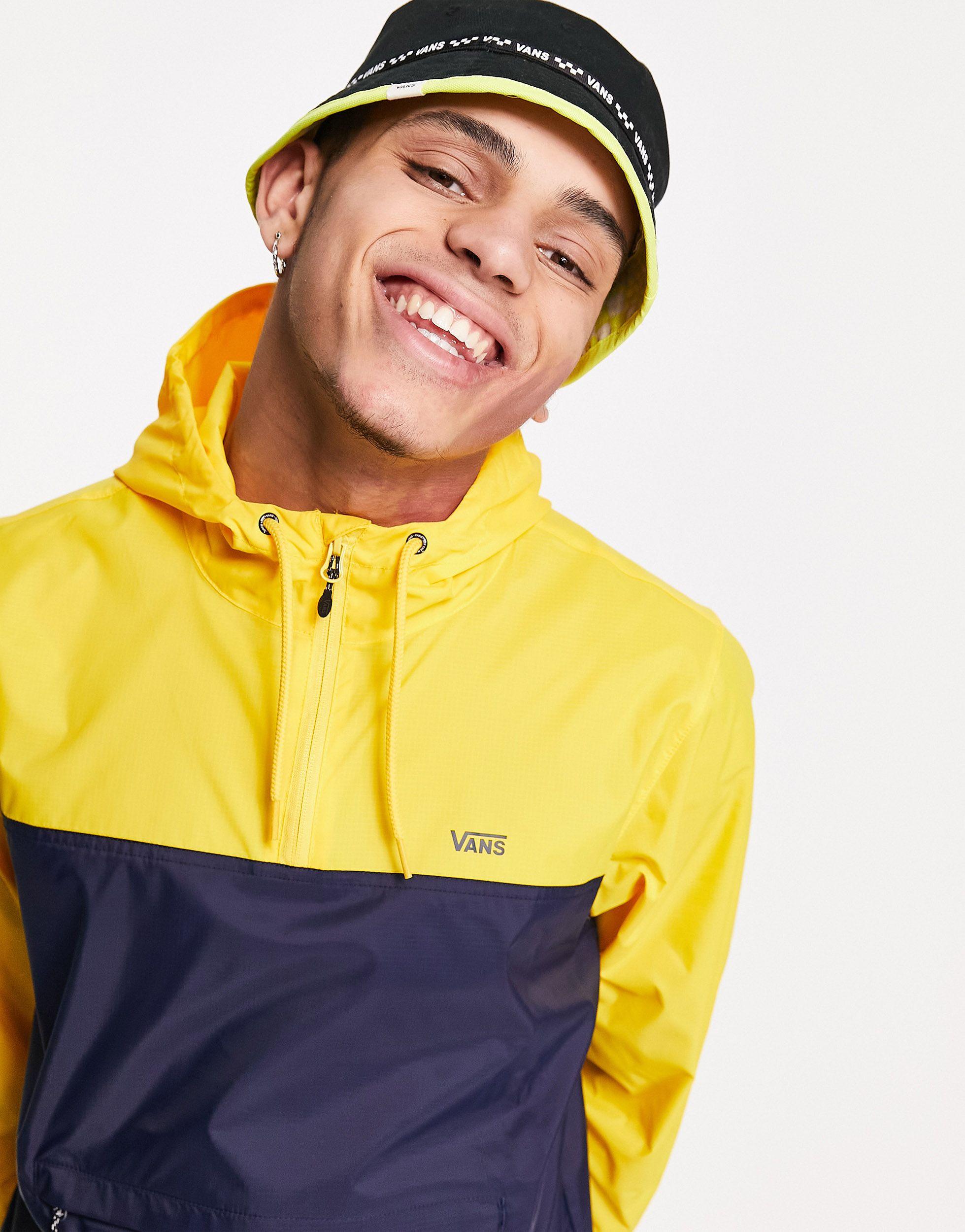 Yellow vans deals windbreaker