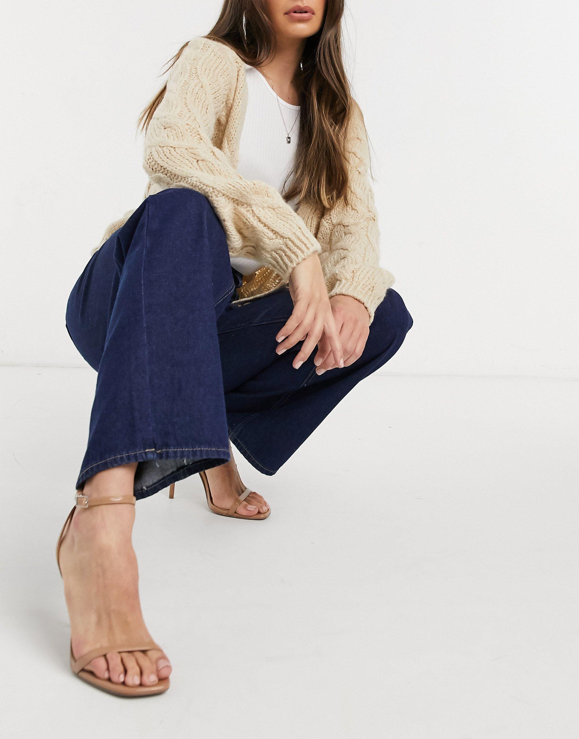 ONLY Denim Molly High Waisted Button 