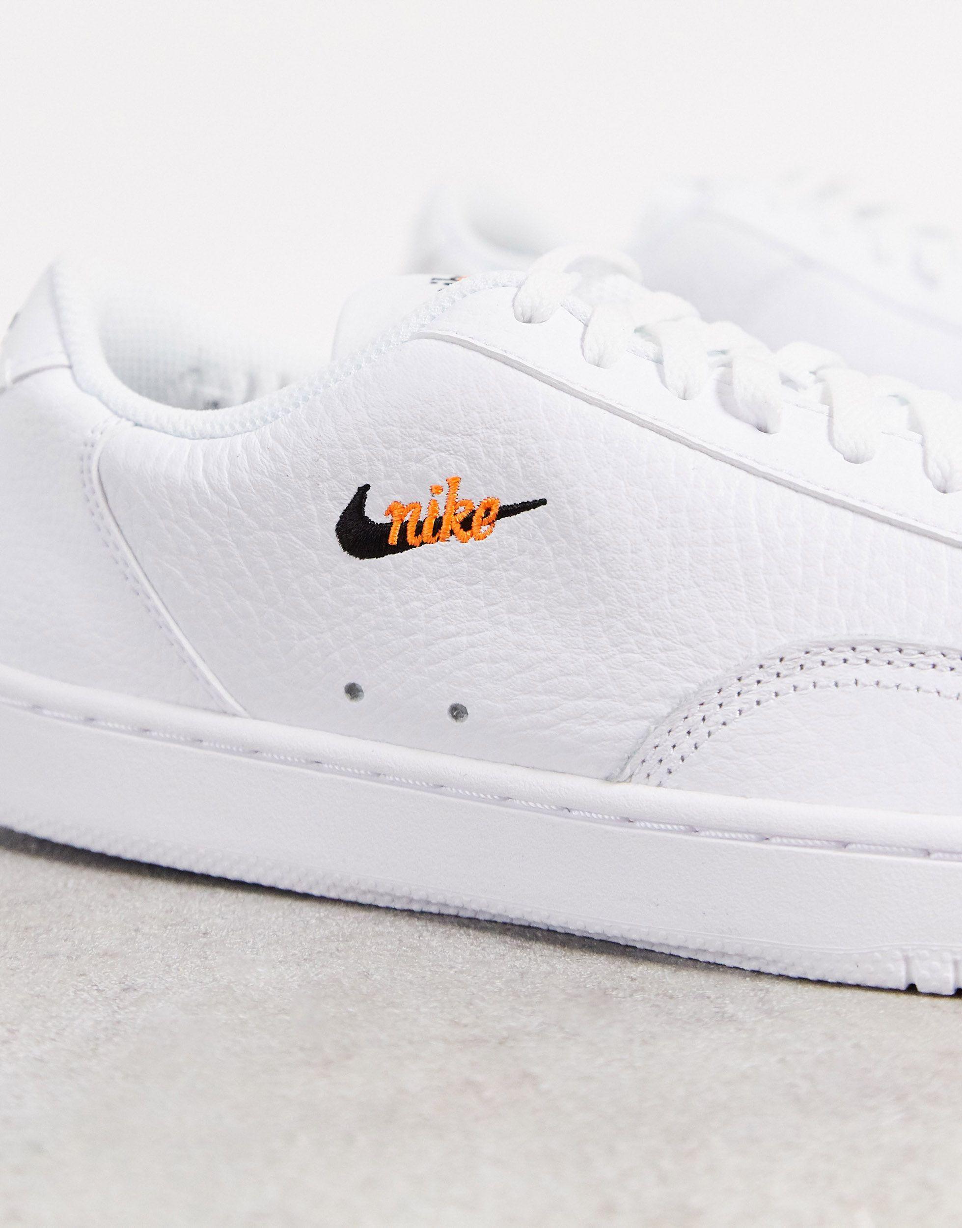 Nike Leather Court Vintage Premium in White - Save 40% | Lyst