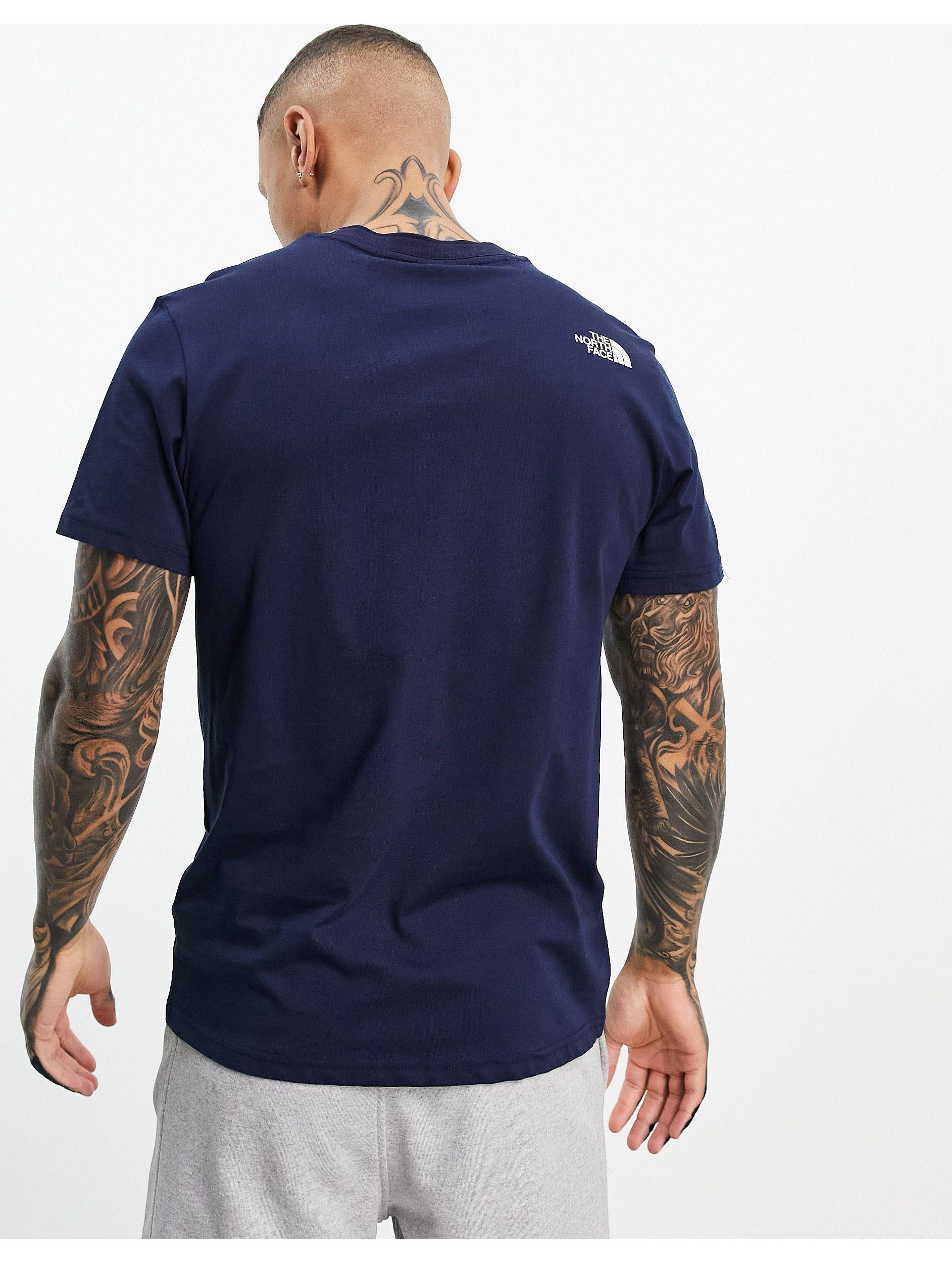 The North Face Zumu T-shirt in Blue for Men | Lyst