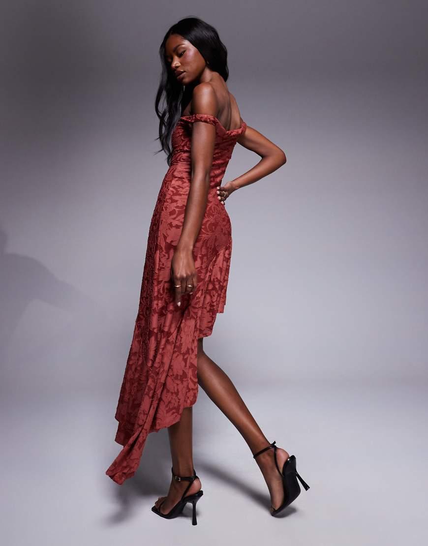 Asos Vestito Color Ruggine Vestiti Color Ruggine Vestito Color