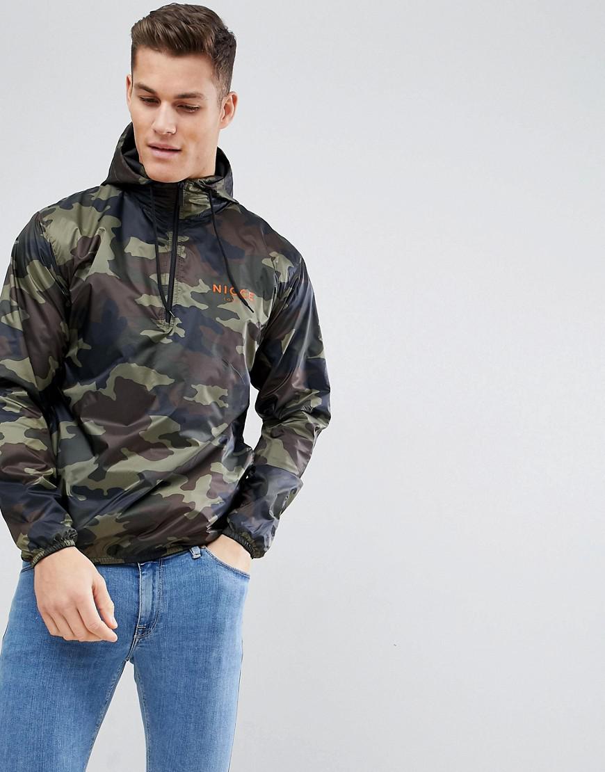 camo overhead jacket