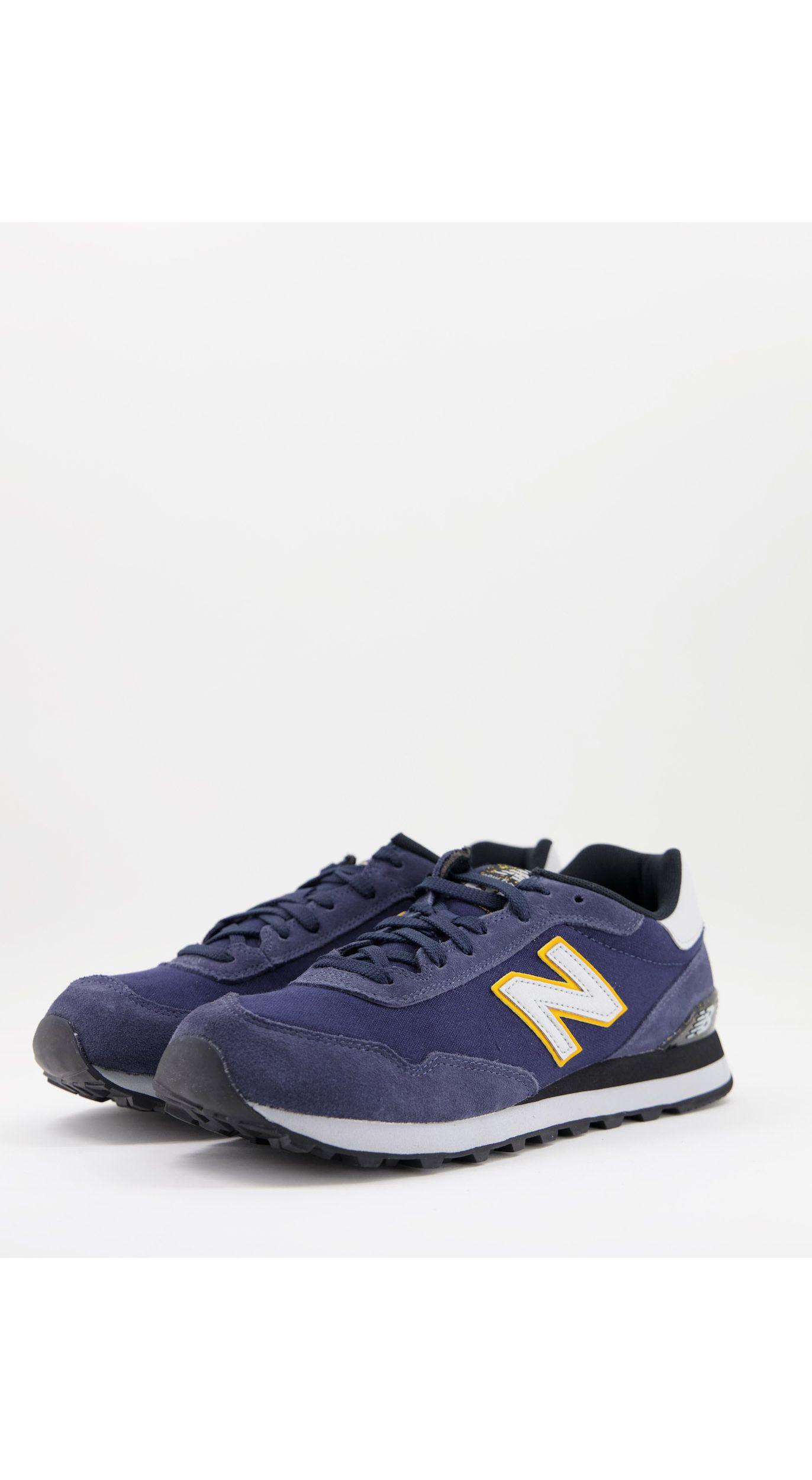 men's new balance 515 trainers in blue