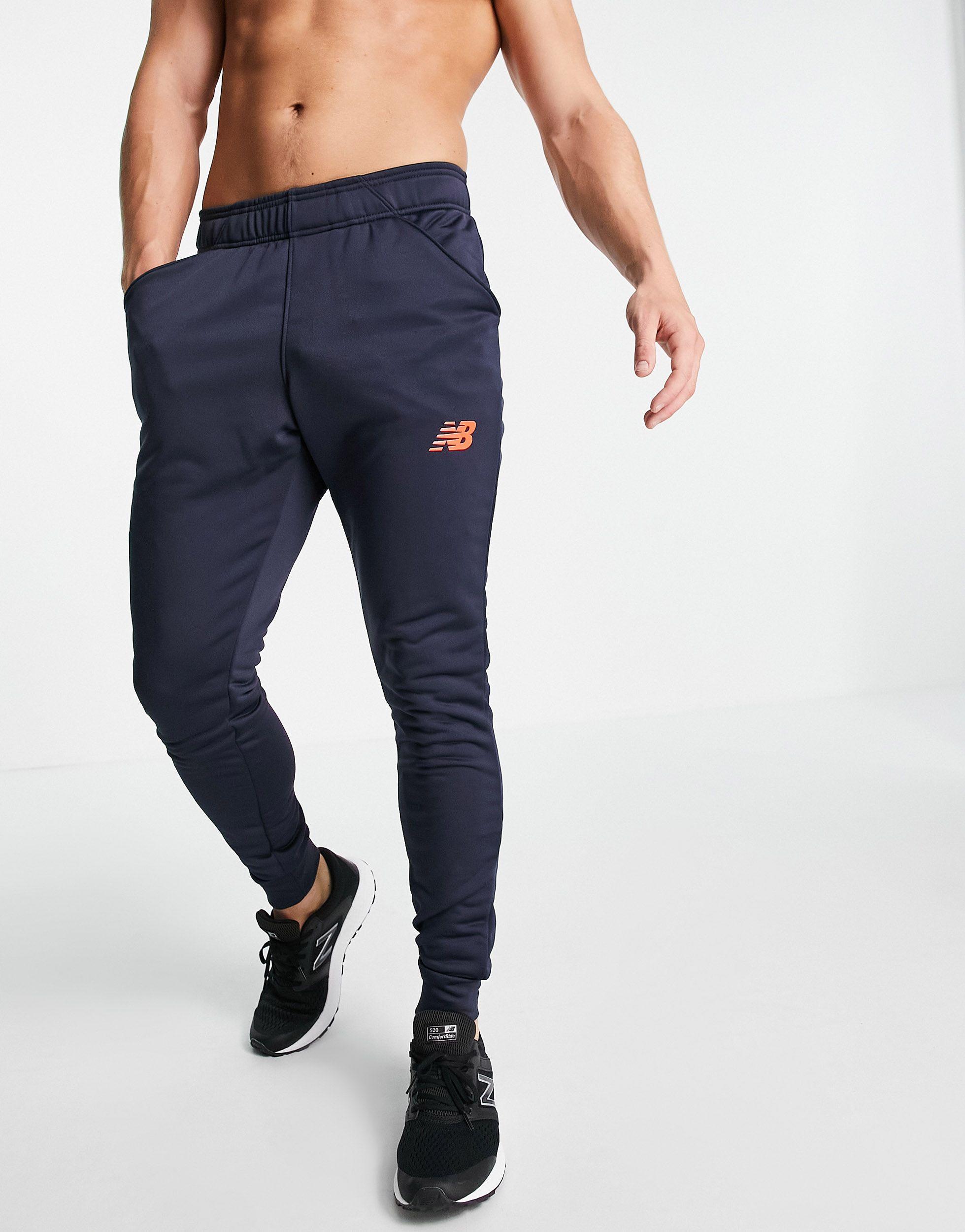 New Balance Football Graft Slim Fit joggers in Black for Men | Lyst UK