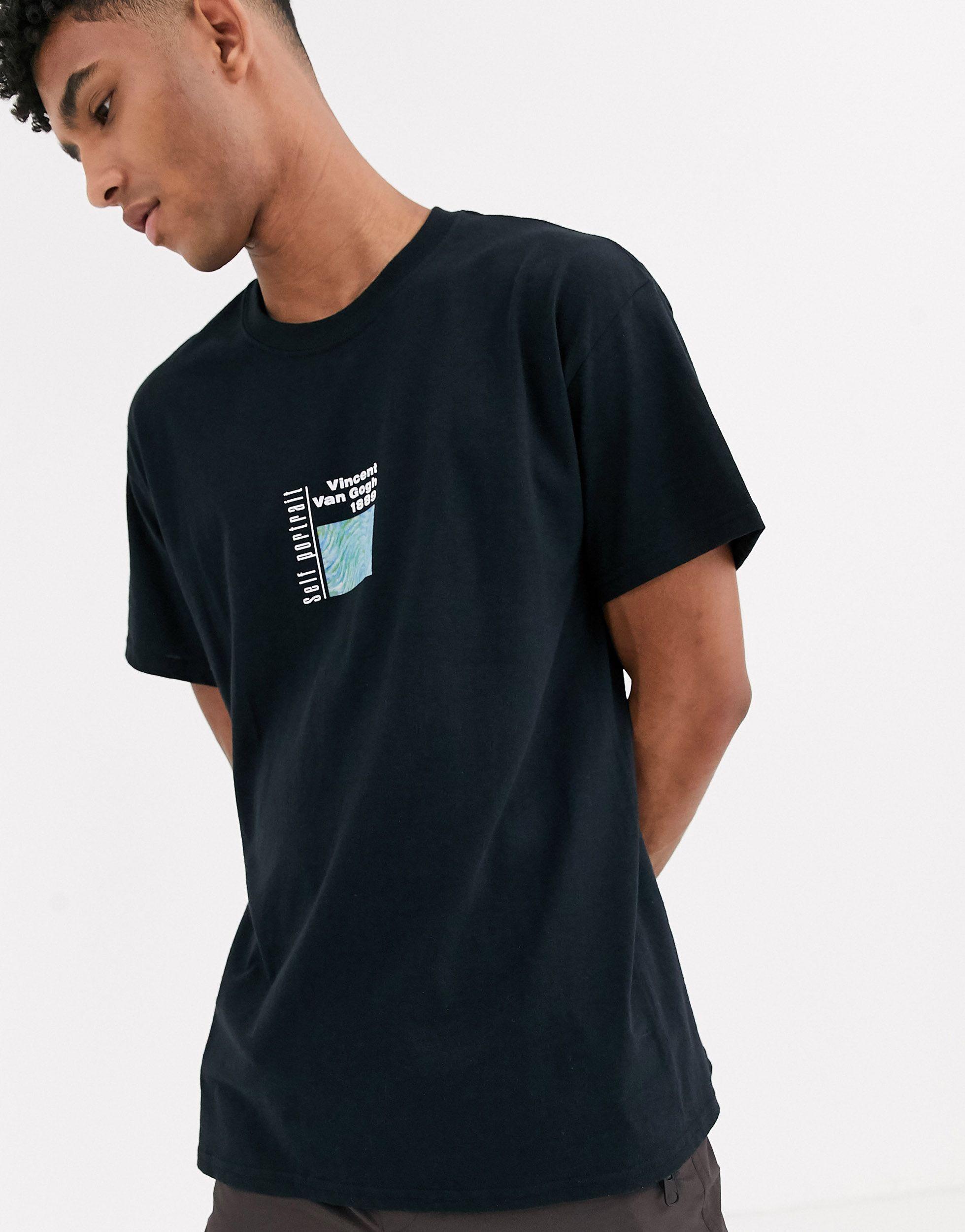 Reclaimed (vintage) Van Gogh T-shirt in Black for Men | Lyst