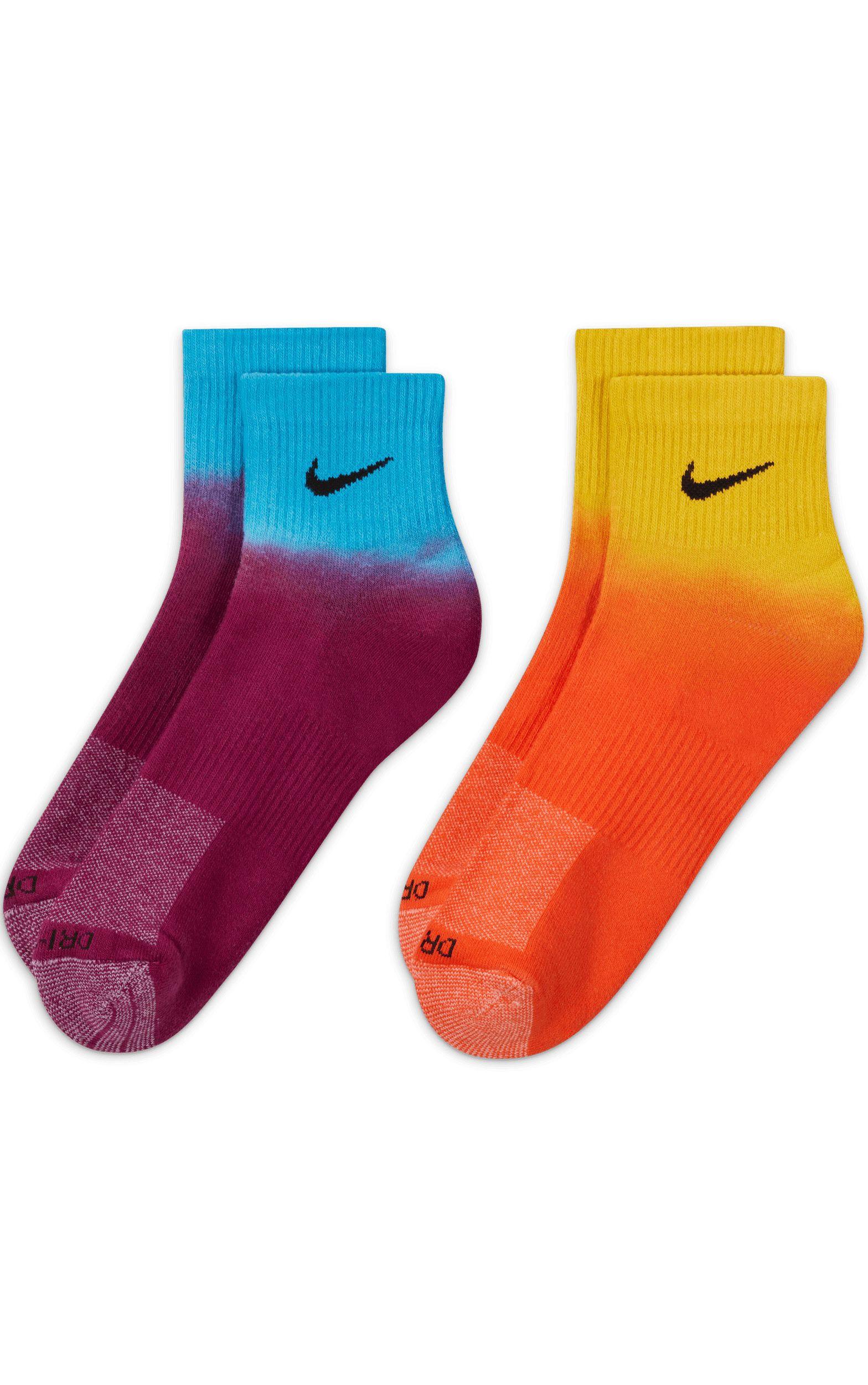 Nike Everyday Plus 2-pack Cushioned Ankle Socks in Blue | Lyst