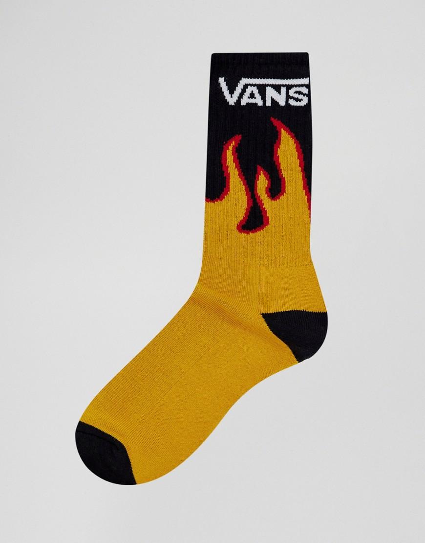 Confezione da 1 paia di calzini con fiamma VN0A3HNLFLM1Vans in Cotone da  Uomo colore Nero - Lyst
