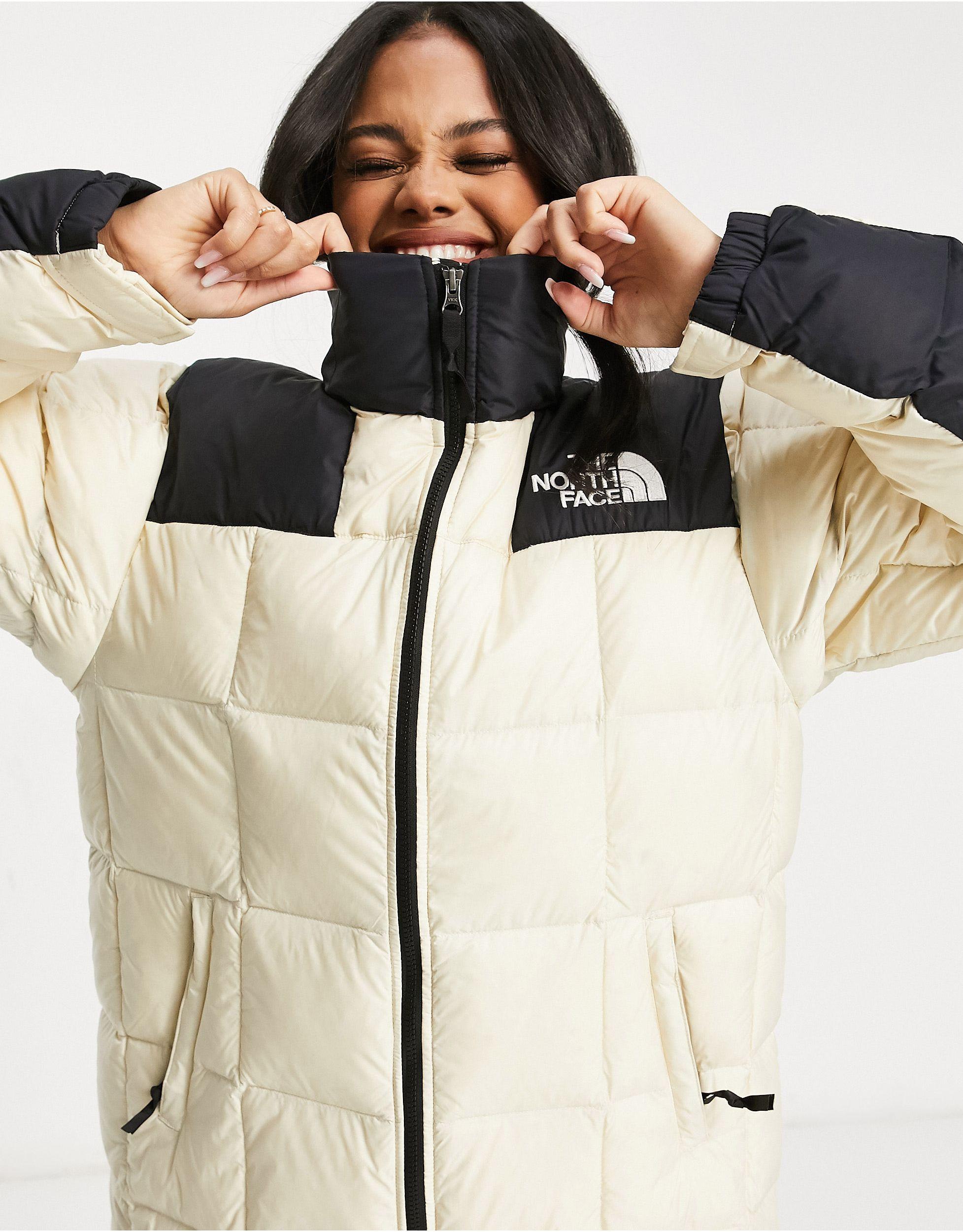 doudoune the north face creme