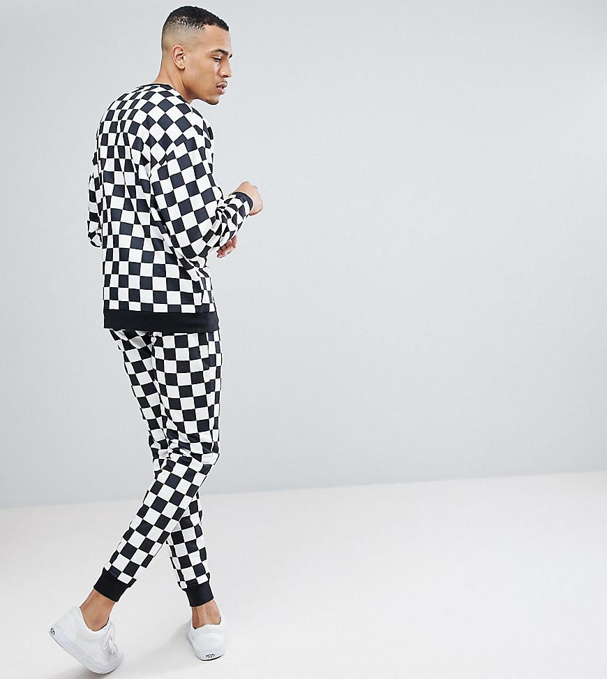 checkered tracksuit