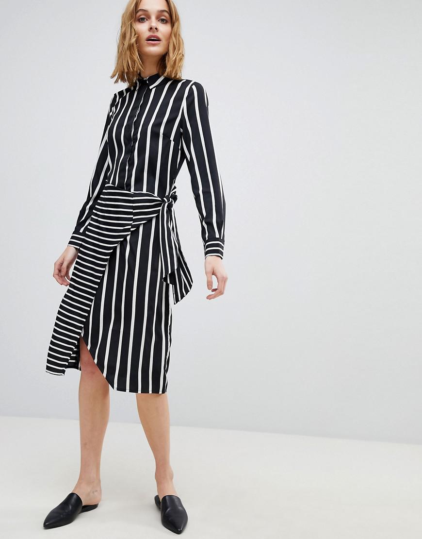 Warehouse Stripe Wrap Dress Online Deals, UP TO 65% OFF |  www.aramanatural.es