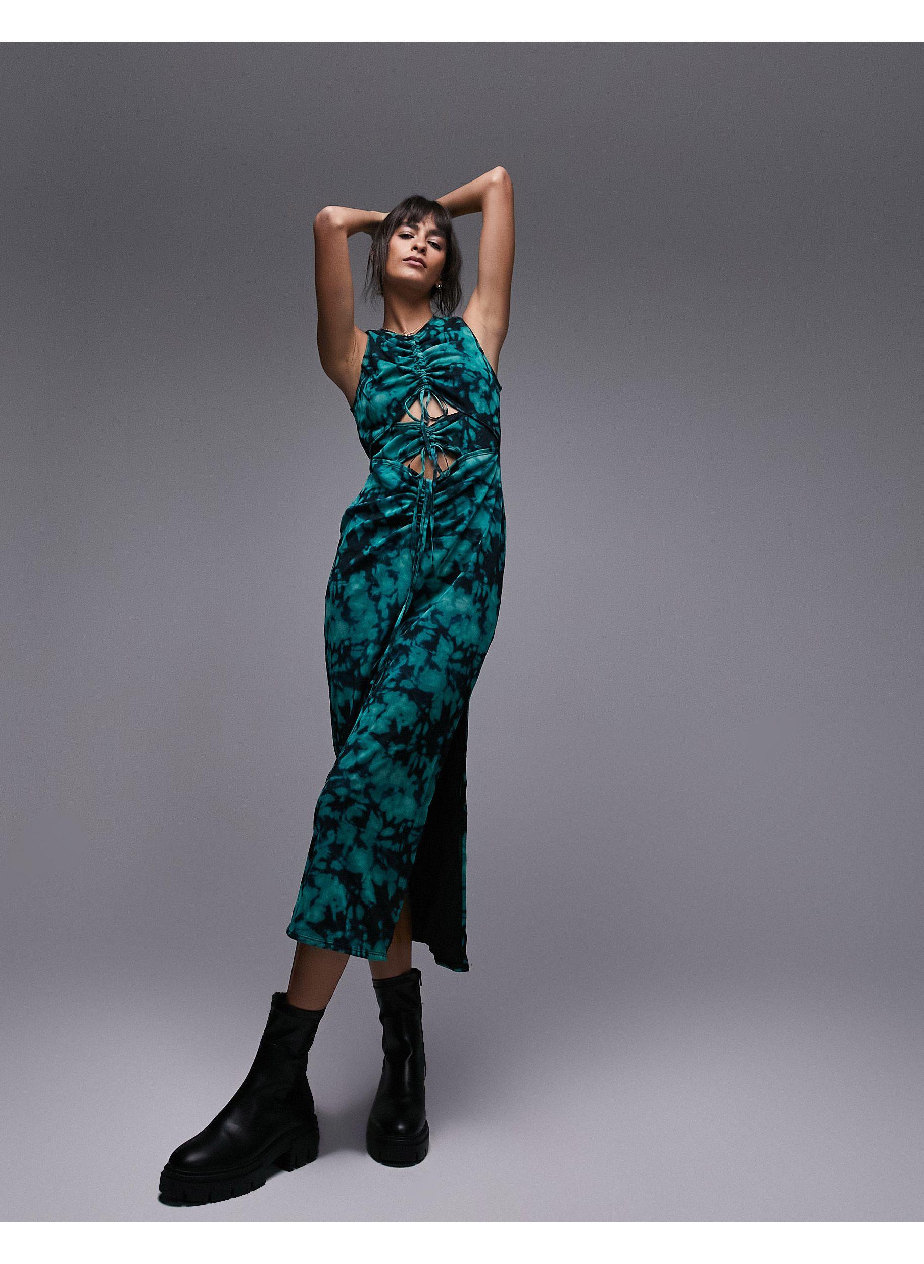 Topshop ruched dress sale