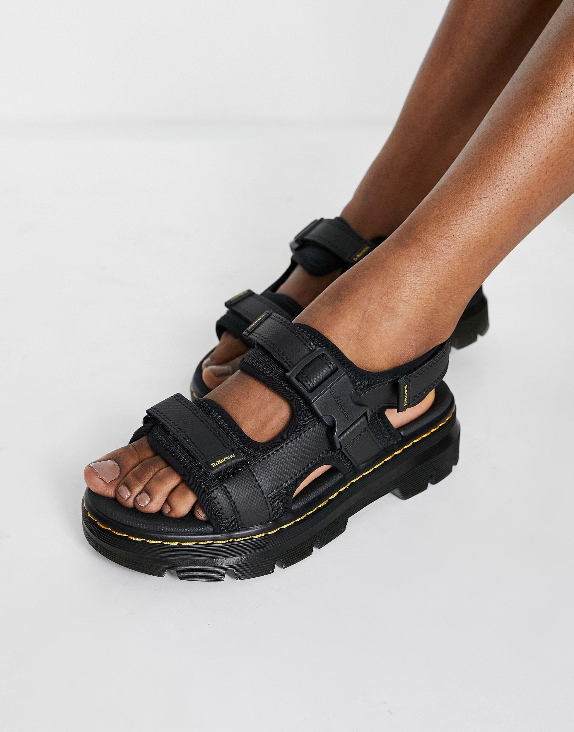 Dr. Martens Forster - Sandalen in het Zwart | Lyst NL