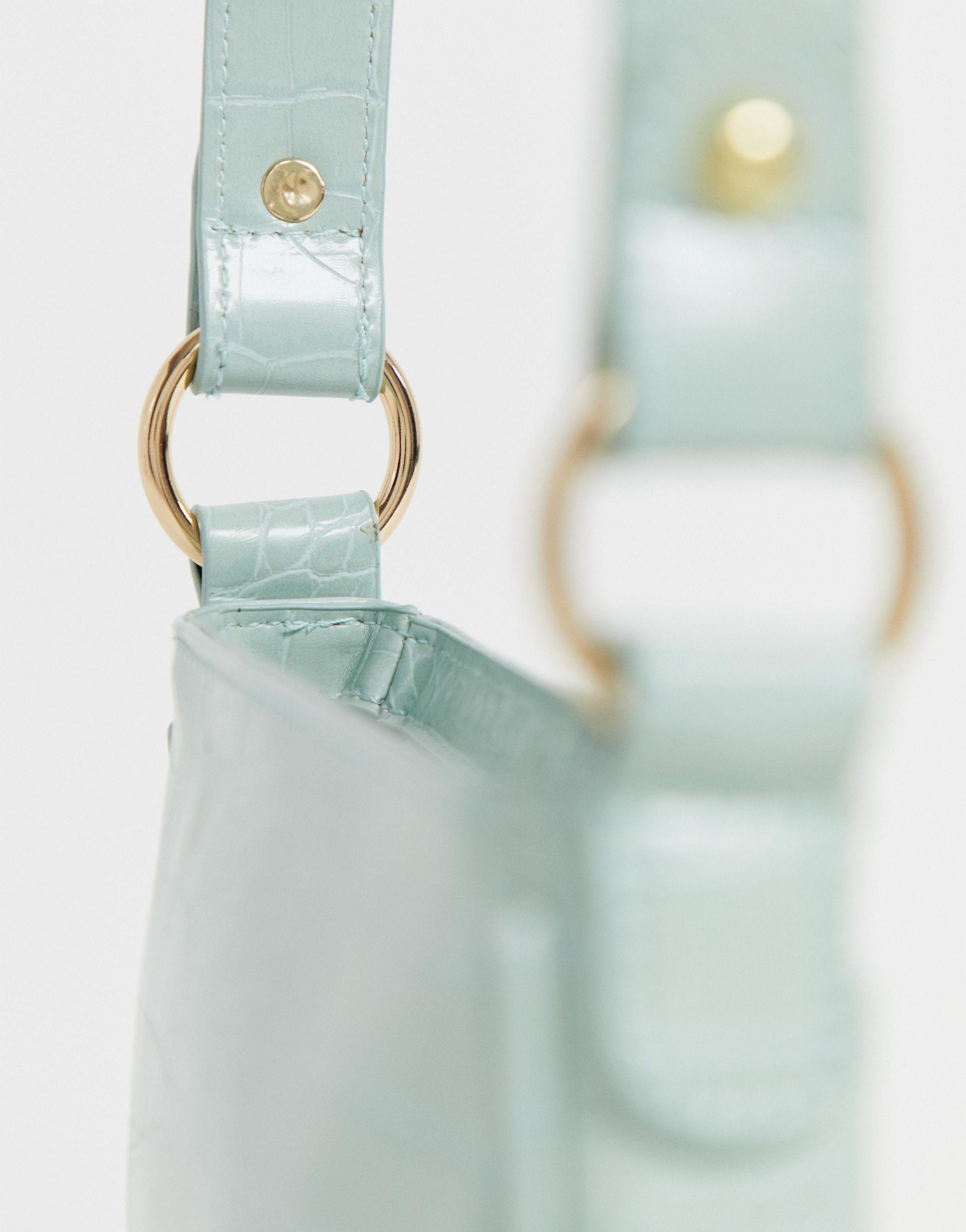 croc effect 90s shoulder bolsa