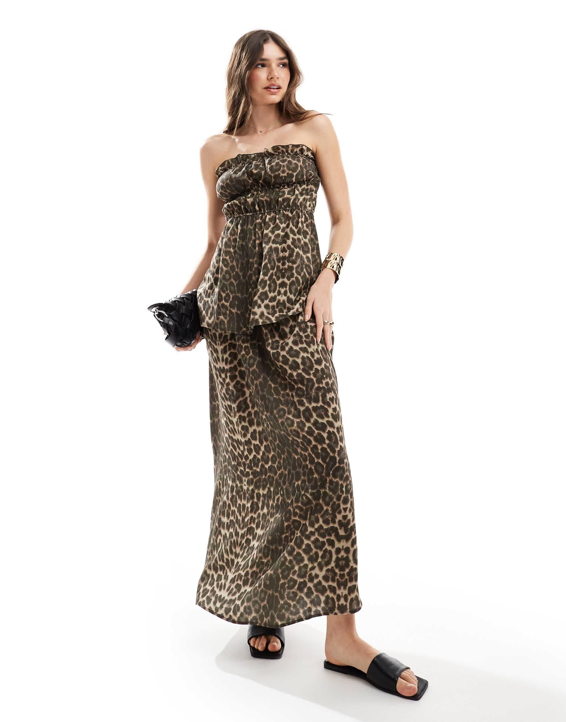 Jupe leopard asos sale