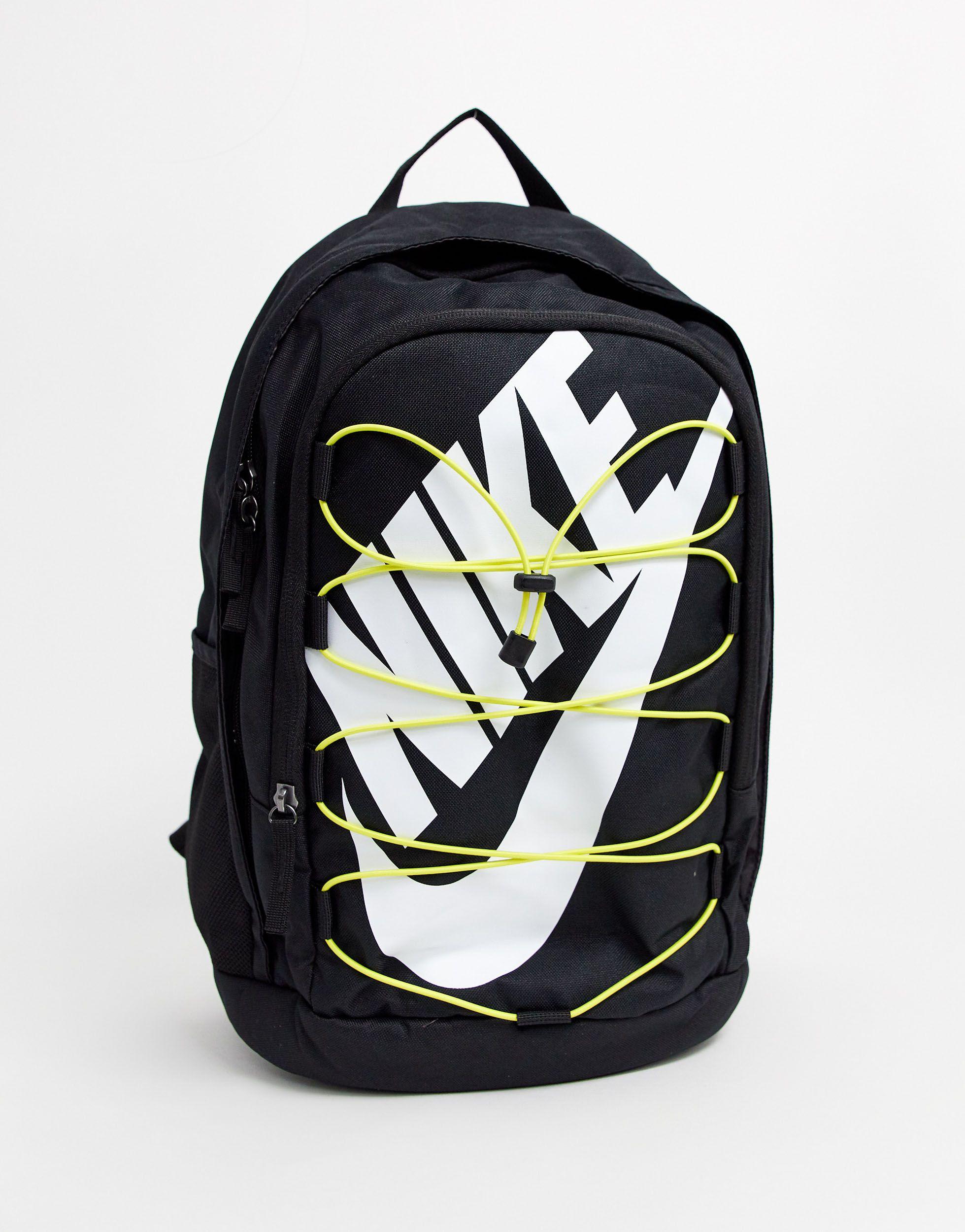 Mochila negra con cordones amarillos Hayward Nike de hombre de color Negro  | Lyst