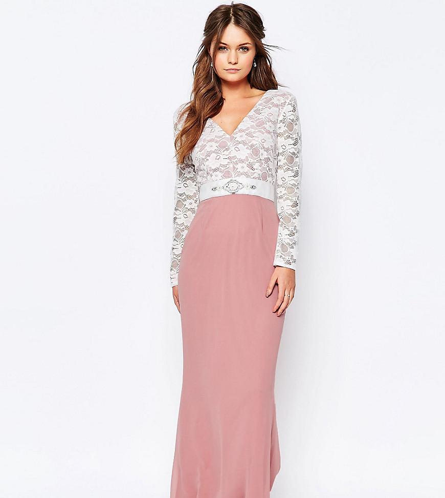 ellise lace bodice dress