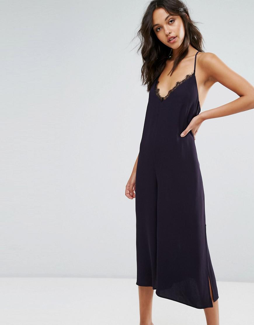 french connection lace jumpsuit