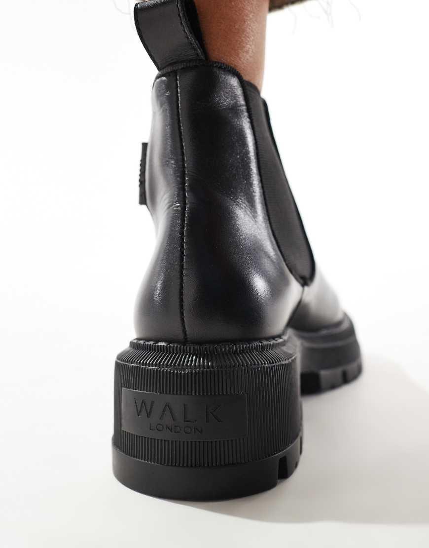 Walk London Roxy Chelsea Boot in Black Lyst UK