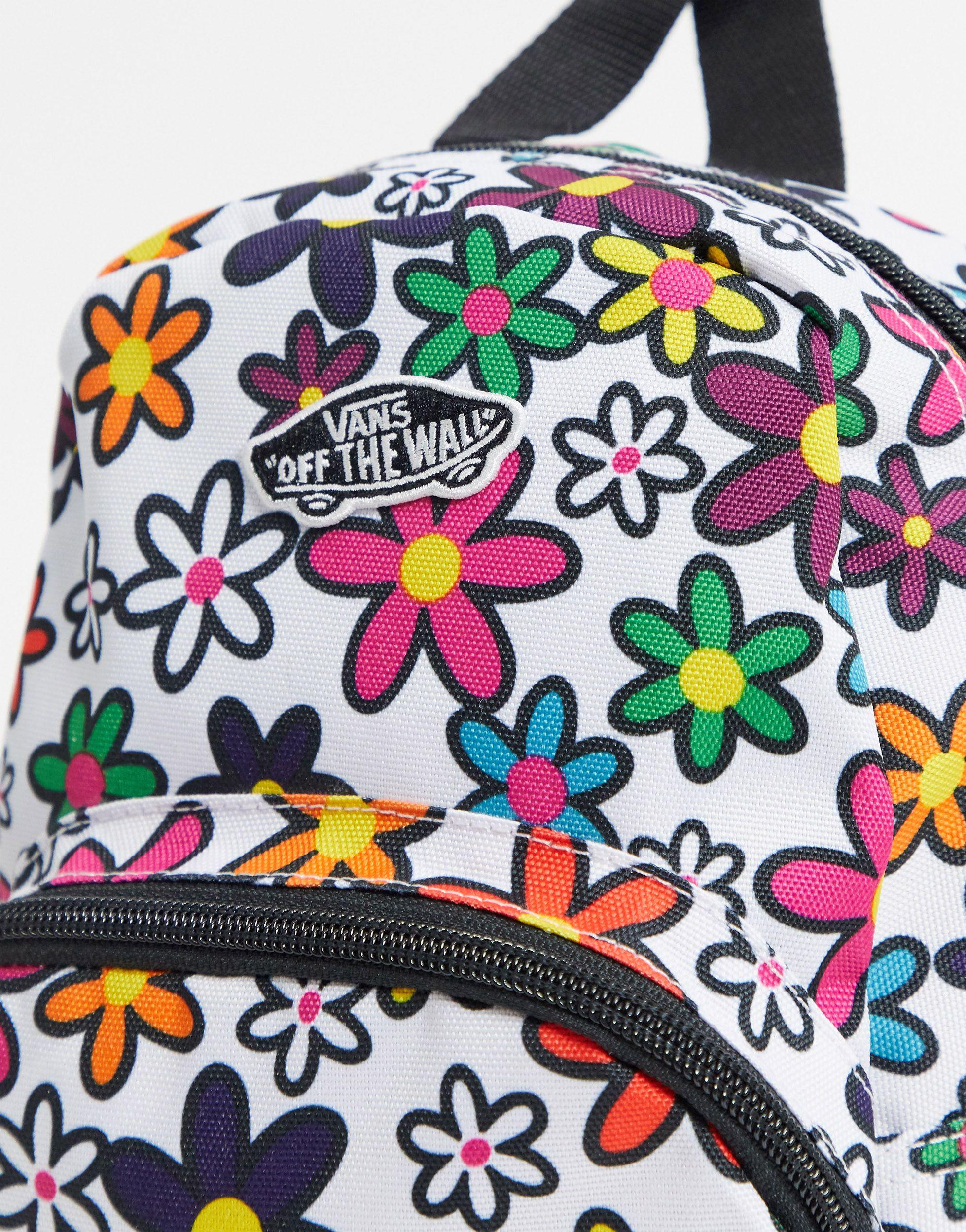Vans Got This Floral Mini Backpack in White | Lyst