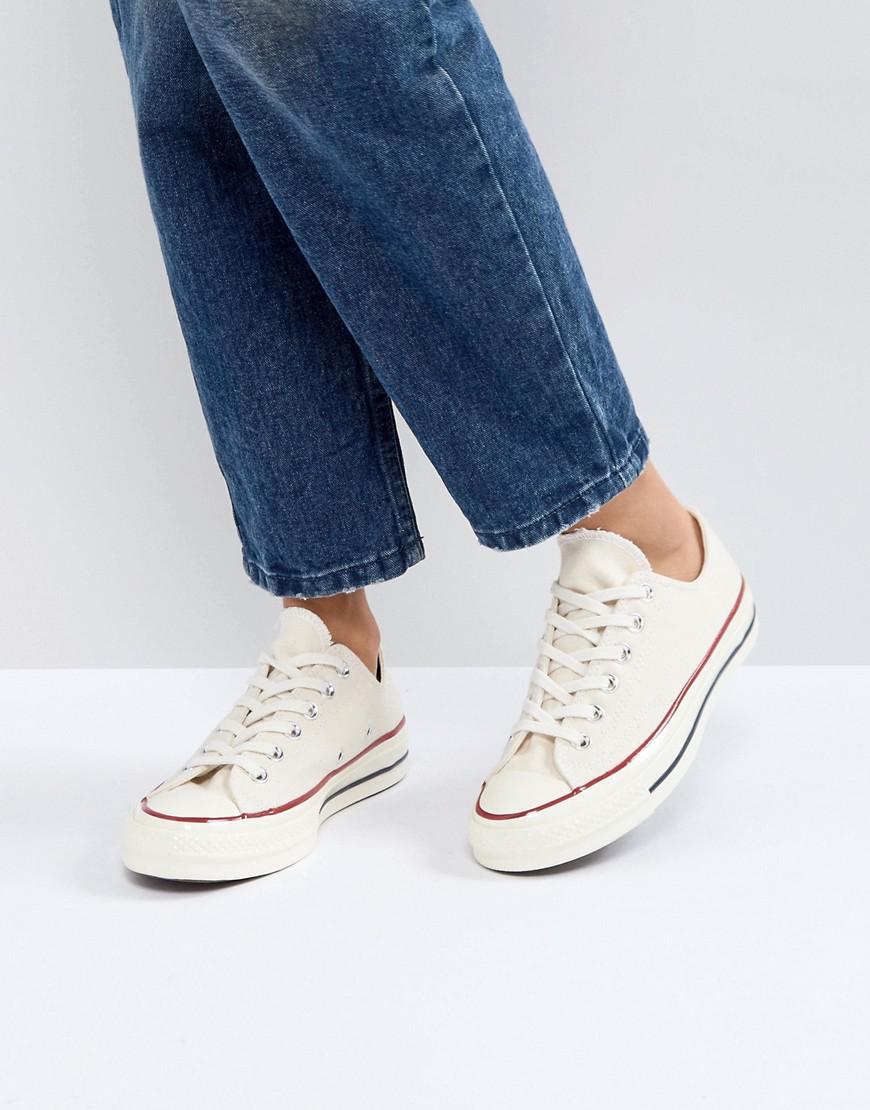 Spædbarn jage fornærme Converse Chuck Taylor All Star '70 Sneakers in Natural | Lyst