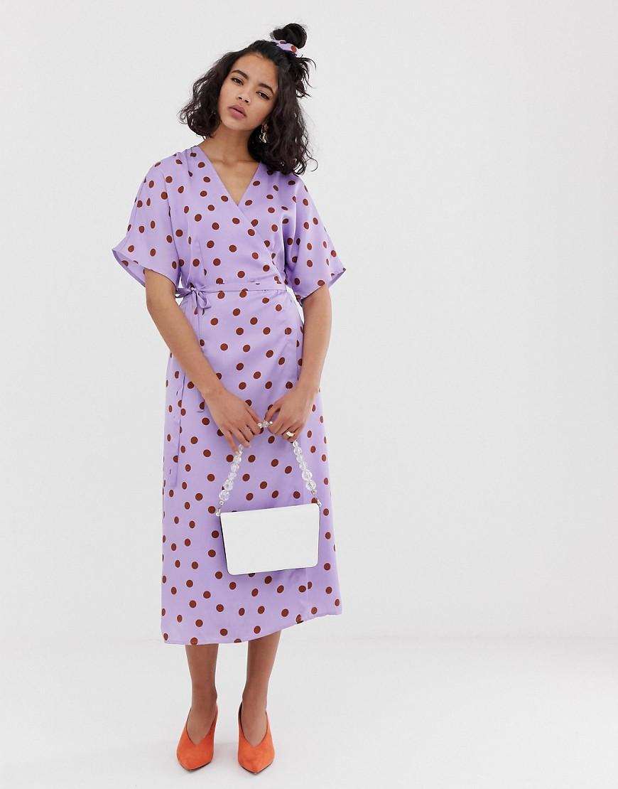 gestuz elsie wrap dress