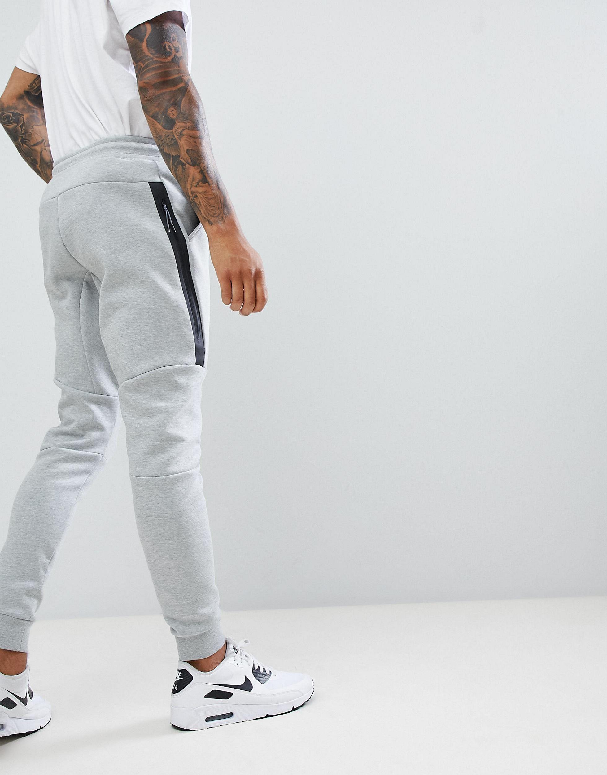 Nike Sportswear Tech Fleece Joggers in Grey (Grey) for Men - Save 56% - Lyst
