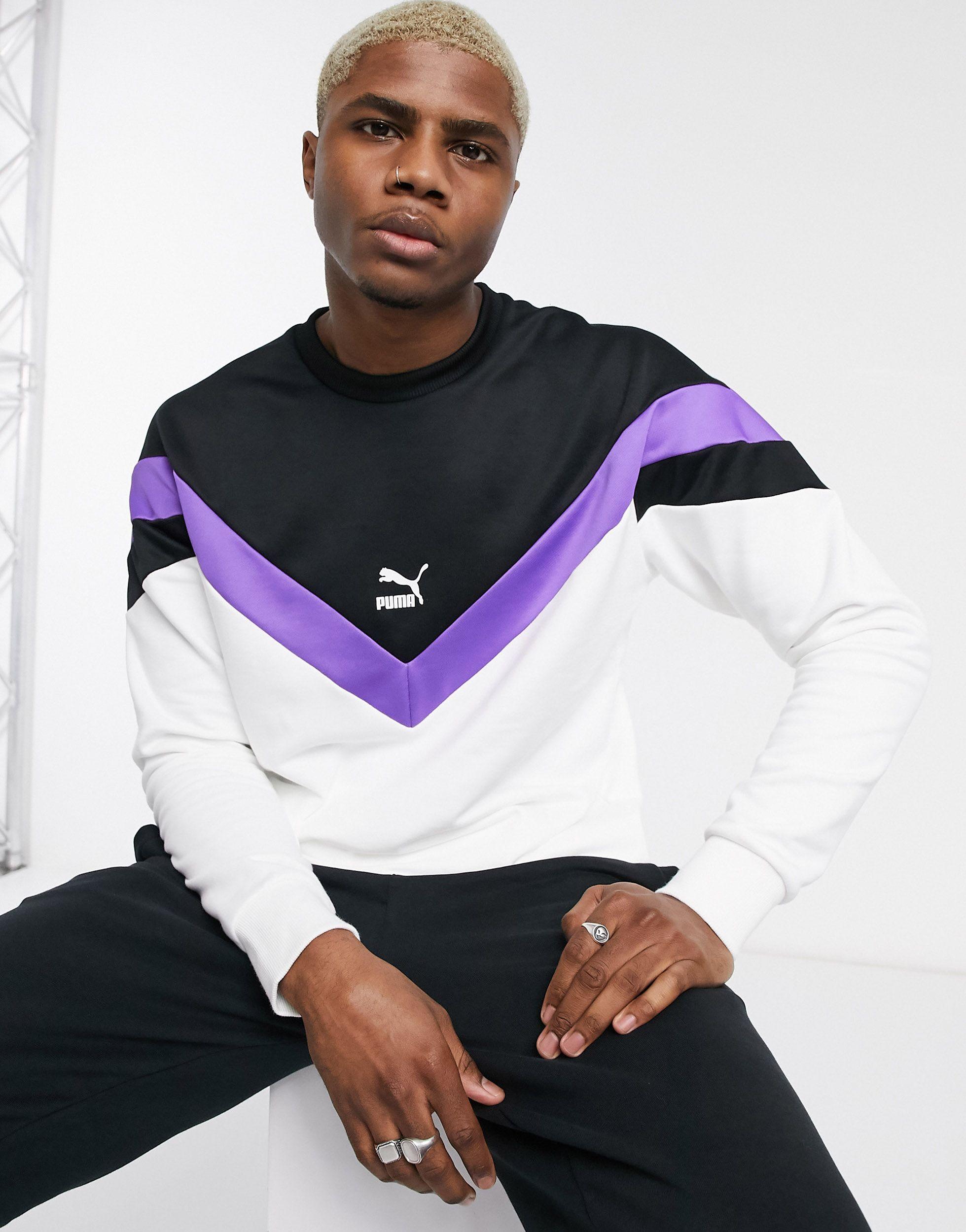 PUMA Synthetic Iconic Sweatshirt in White for Men | Lyst