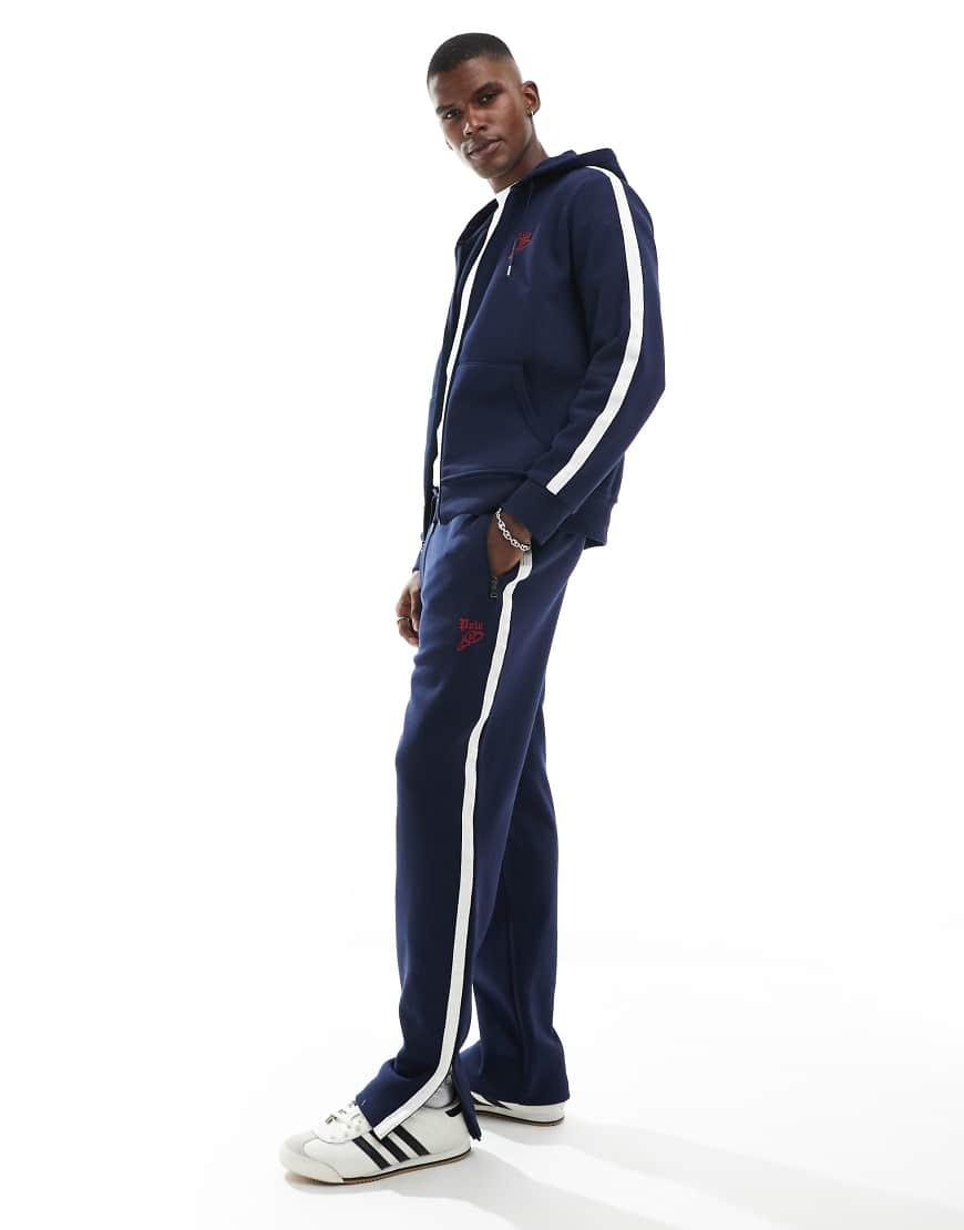 sachin and babi light blue dress Polo Ralph Lauren Run Club P-wing Logo Stripe Tape Pique Track Pants in  Blue for Men