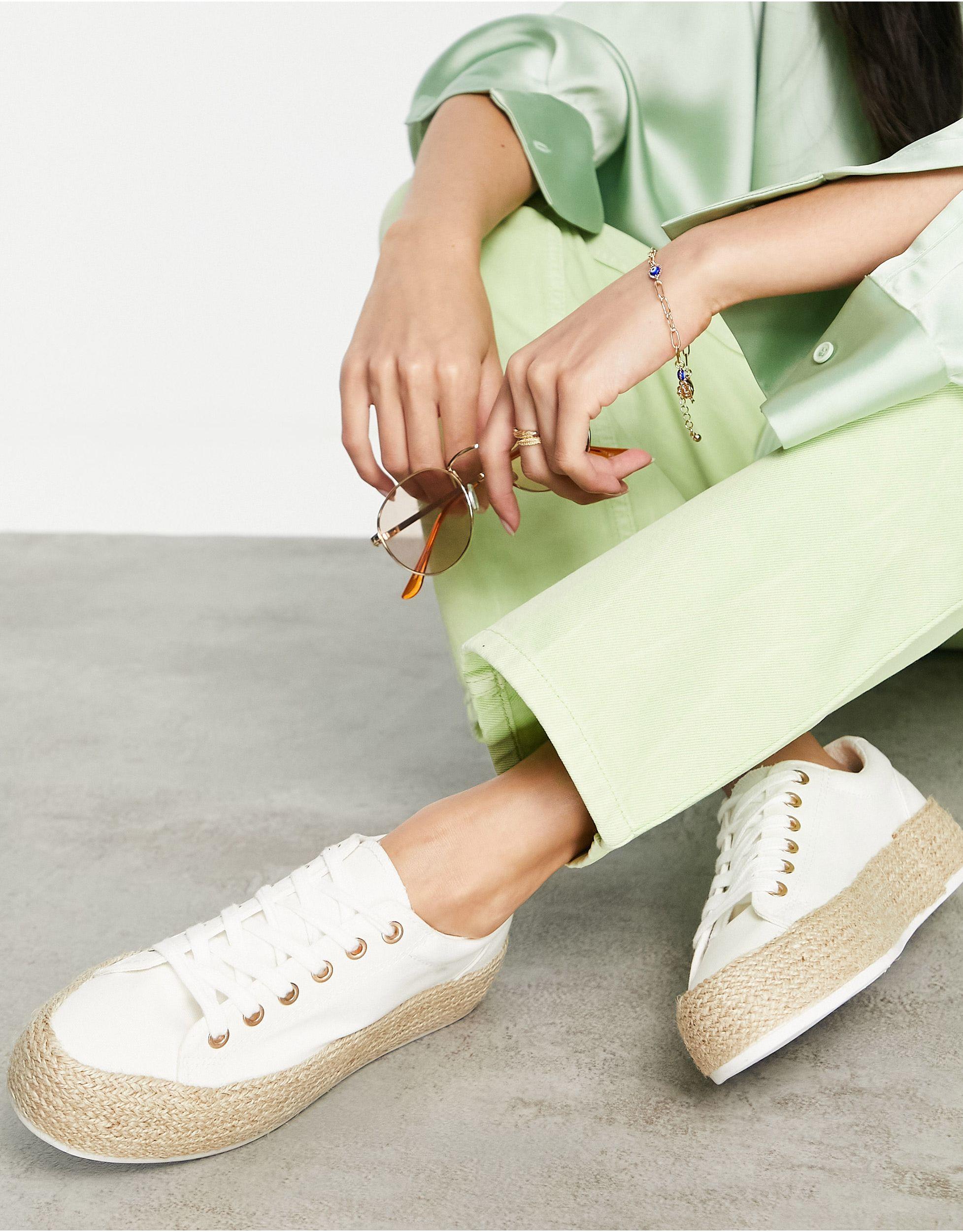Glamorous Espadrille Trainers | Lyst
