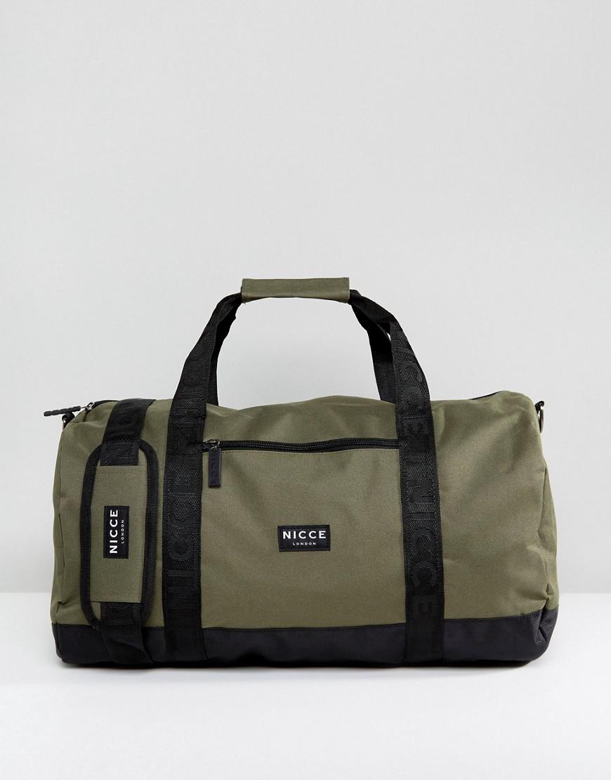 khaki holdall