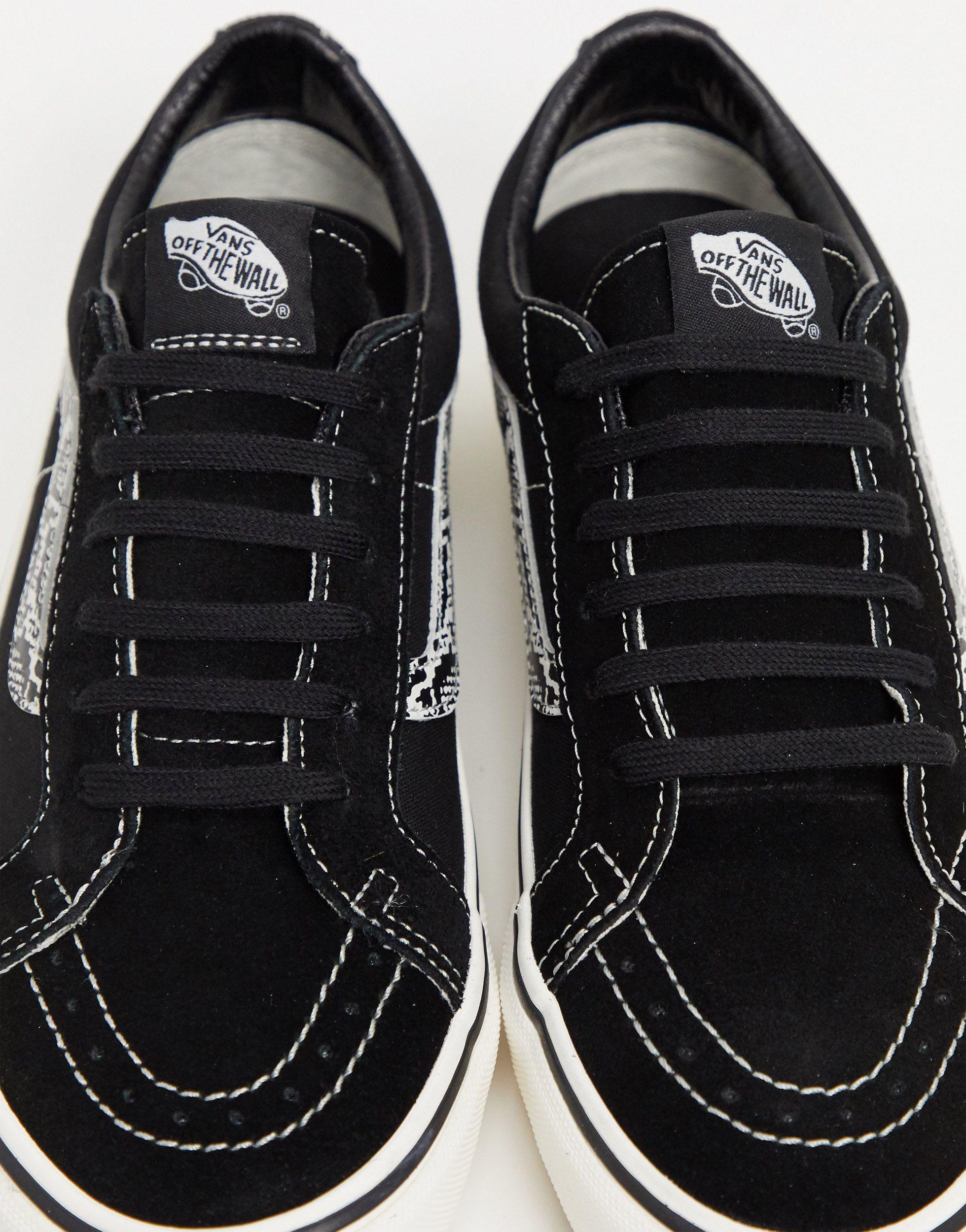 vans negras bajas