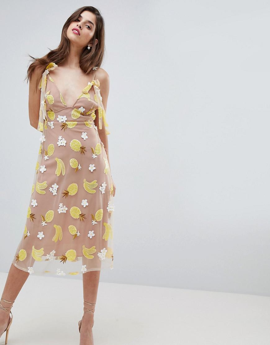 For love and lemons fruit sale punch dress