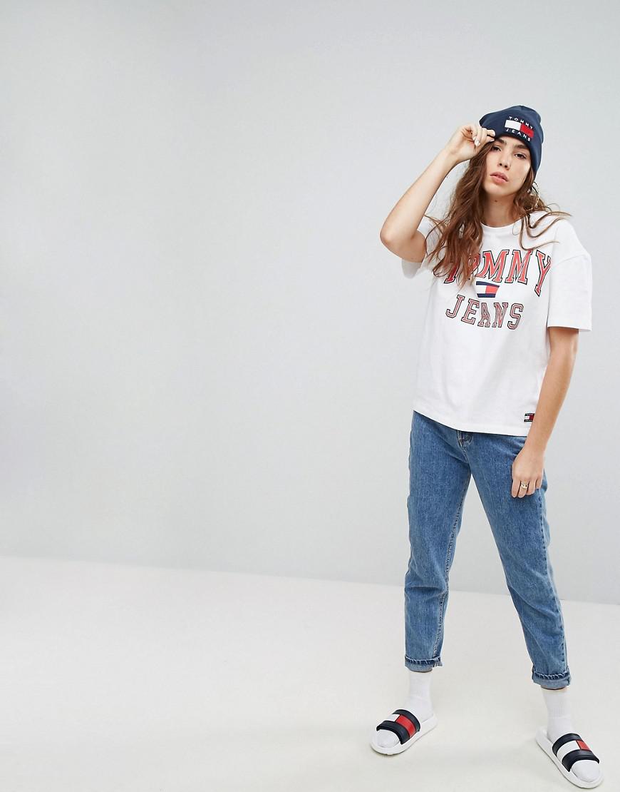 t shirt tommy jeans 90s