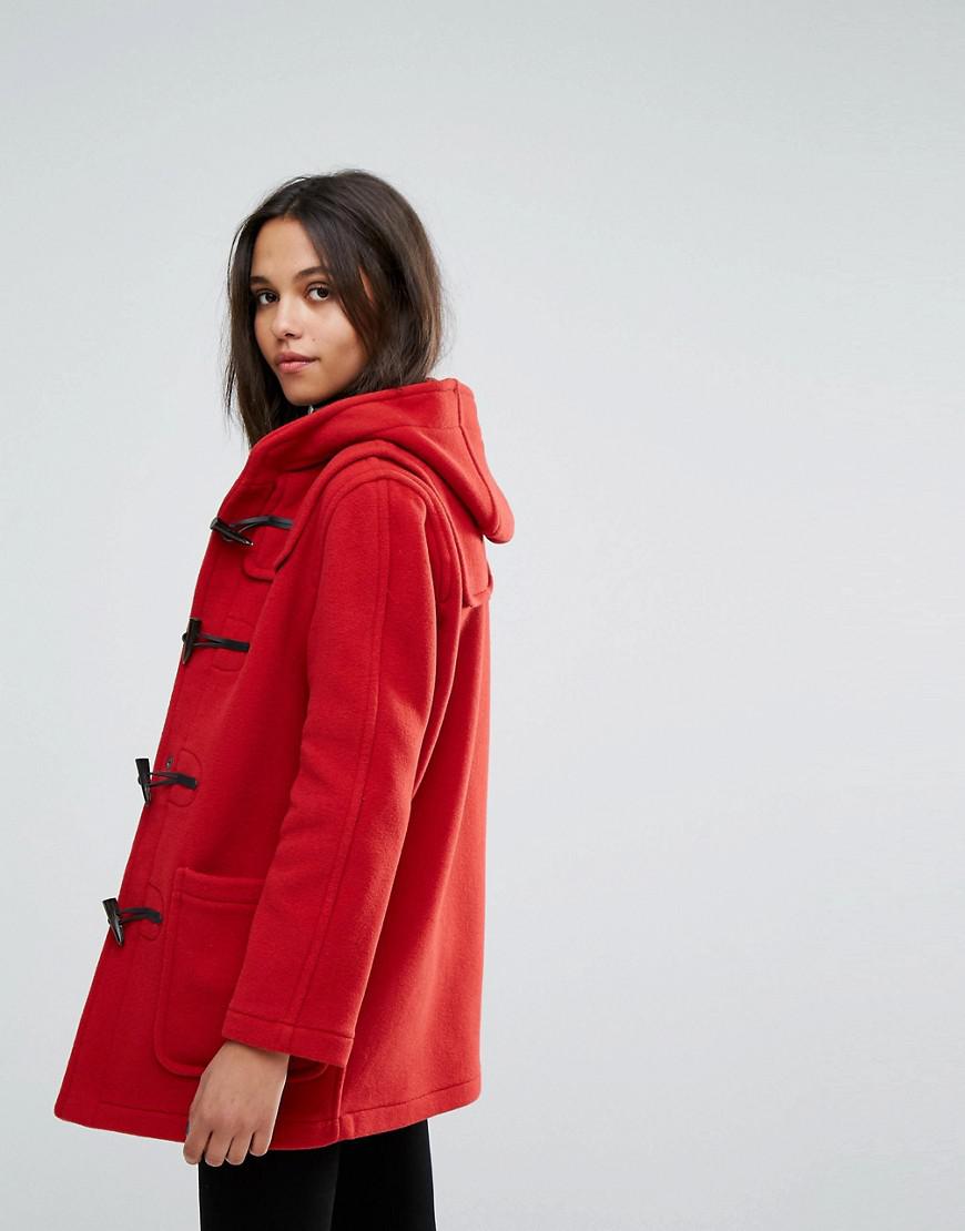 gloverall wool coat