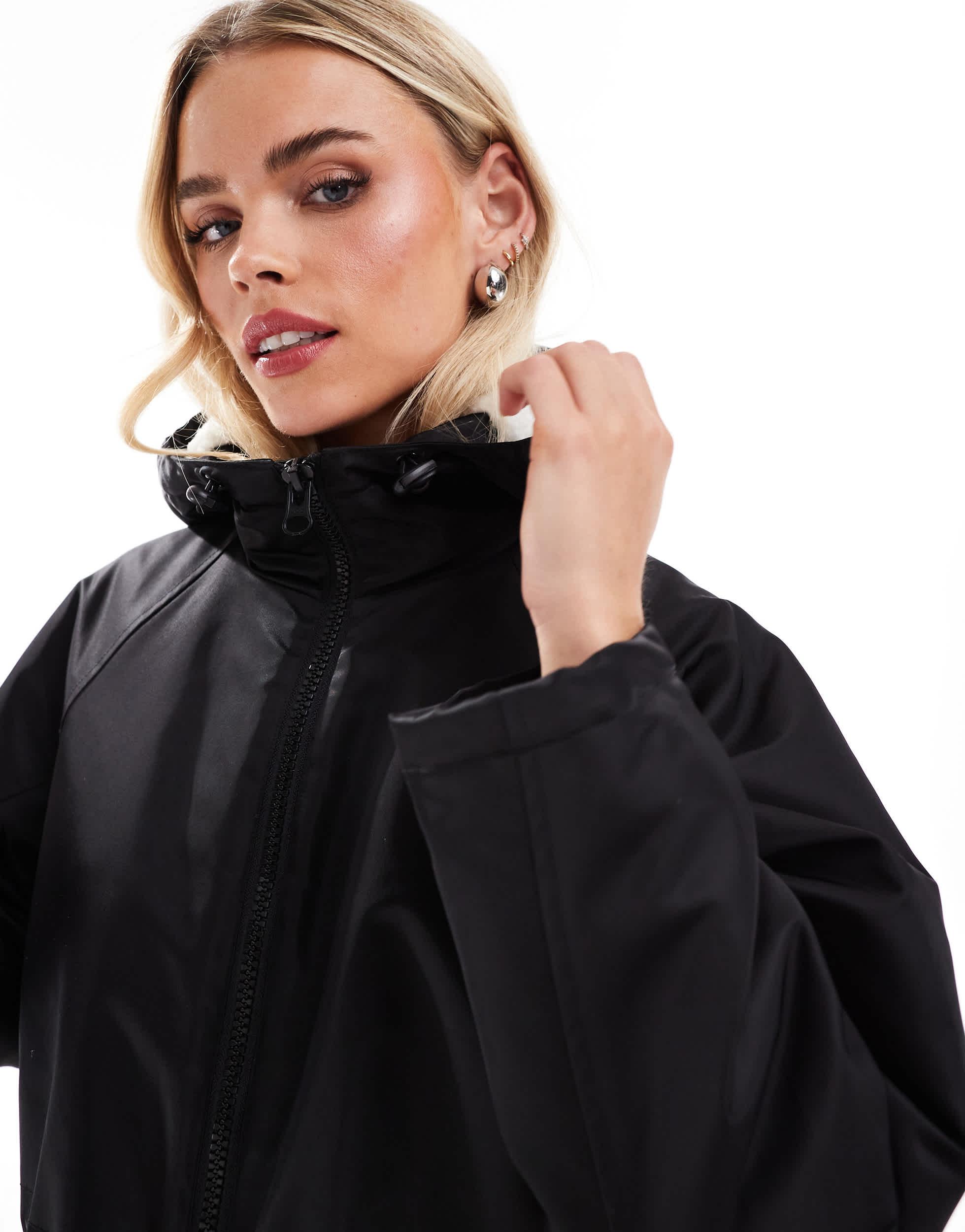 Asos Petite Asos Rain Mac Miss Selfridge Petite Trench Coat Miss