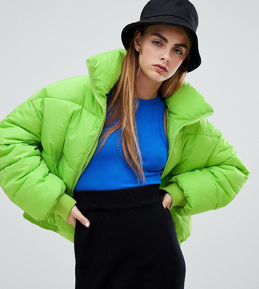 bershka green jacket