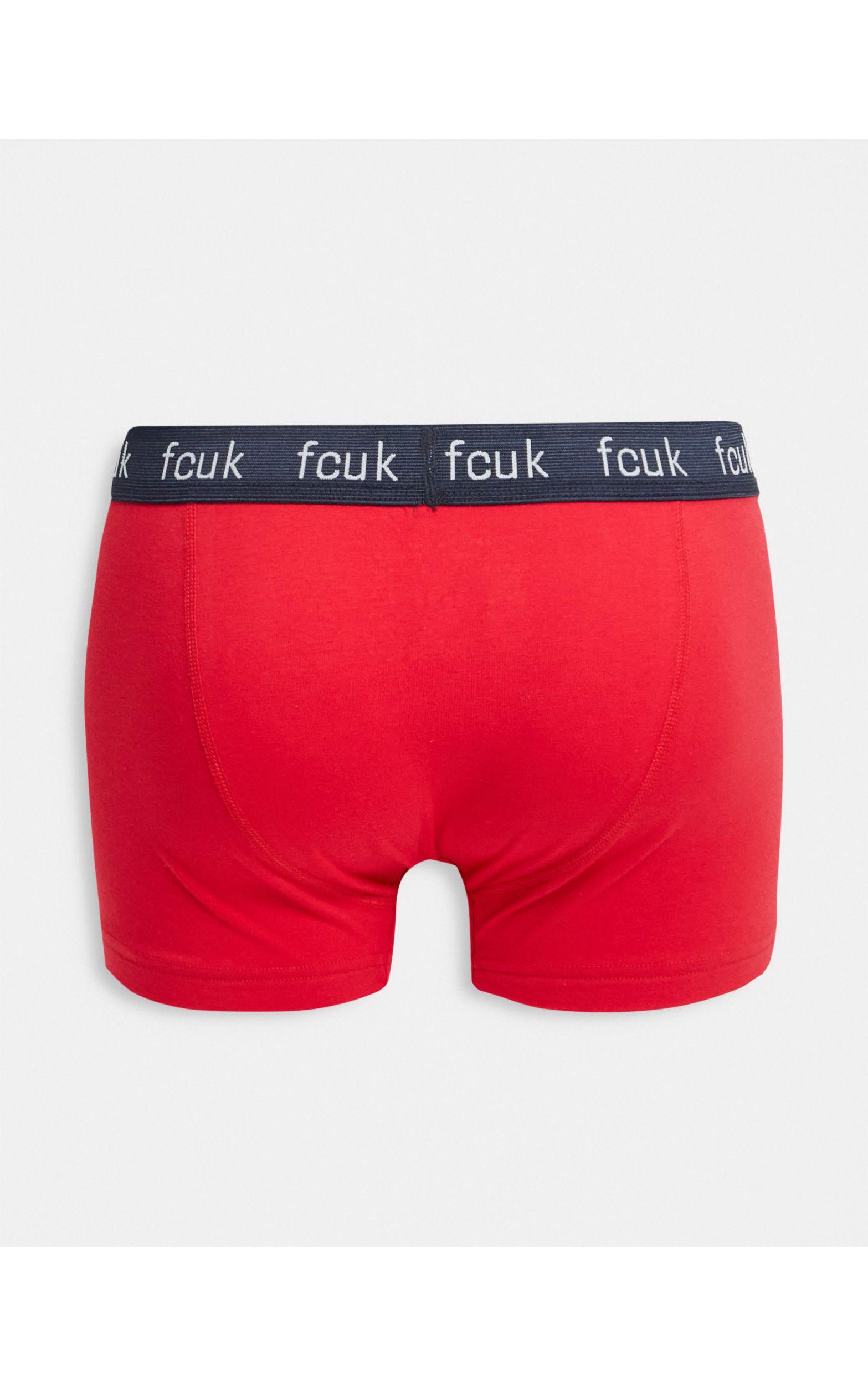 French Connection 7 Pack Fcuk Boxers for Men | Lyst