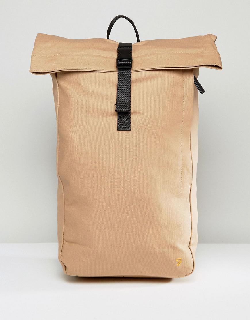 canvas roll top bag